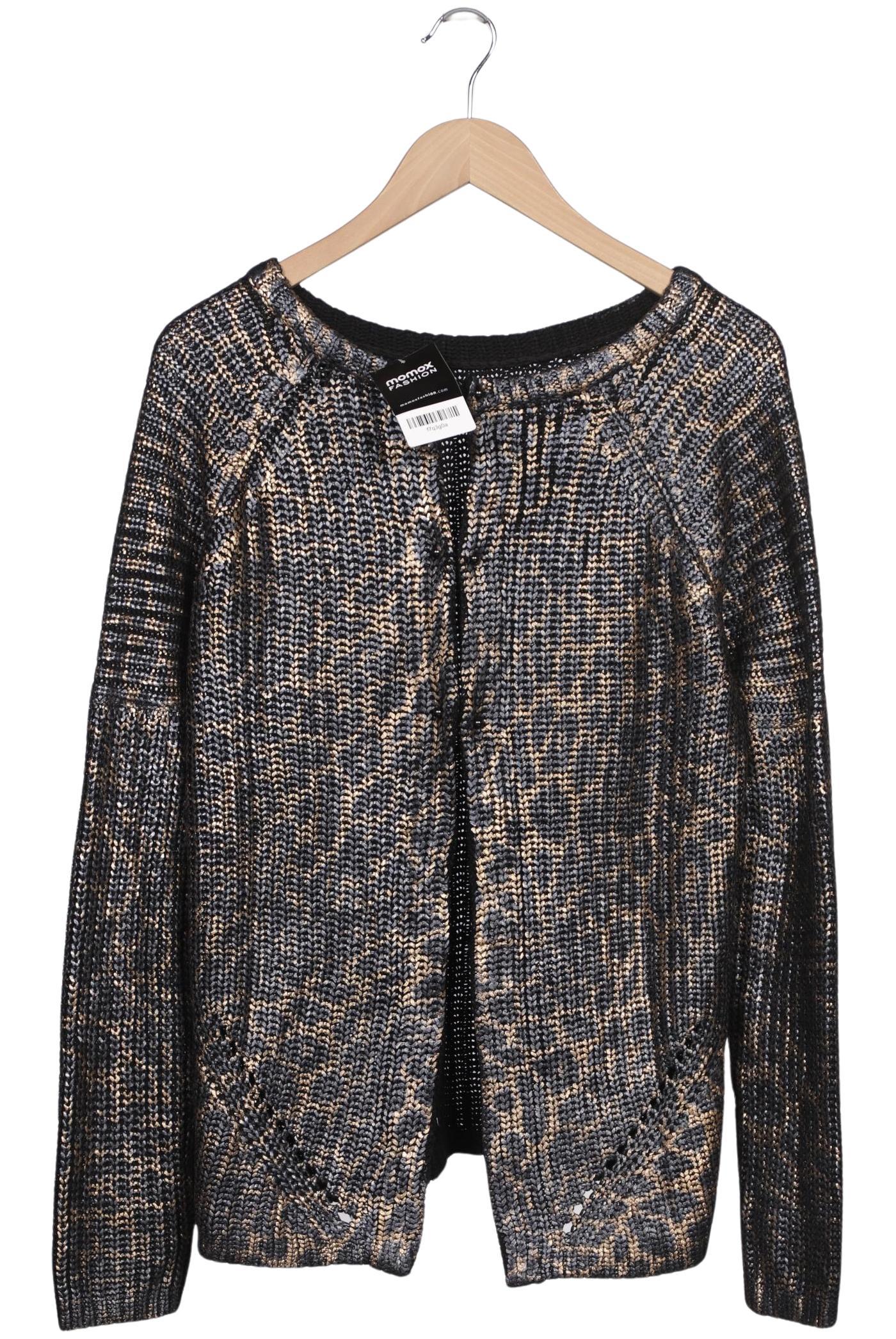 

Oui Damen Strickjacke, blau, Gr. 42