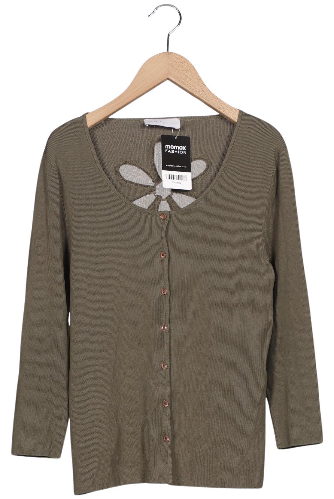 

Oui Damen Strickjacke, grün, Gr. 40