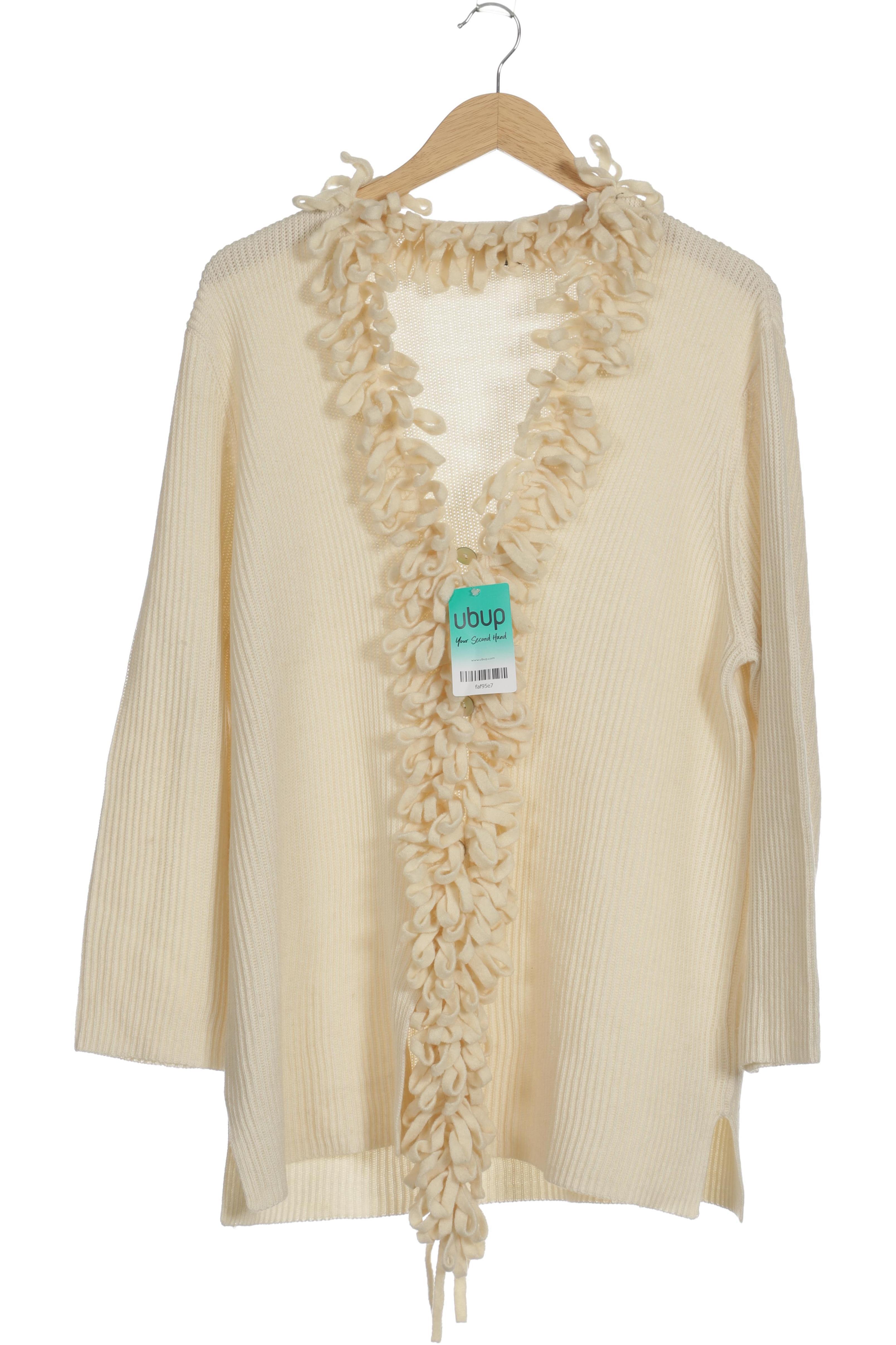 

Oui Damen Strickjacke, beige, Gr. 46