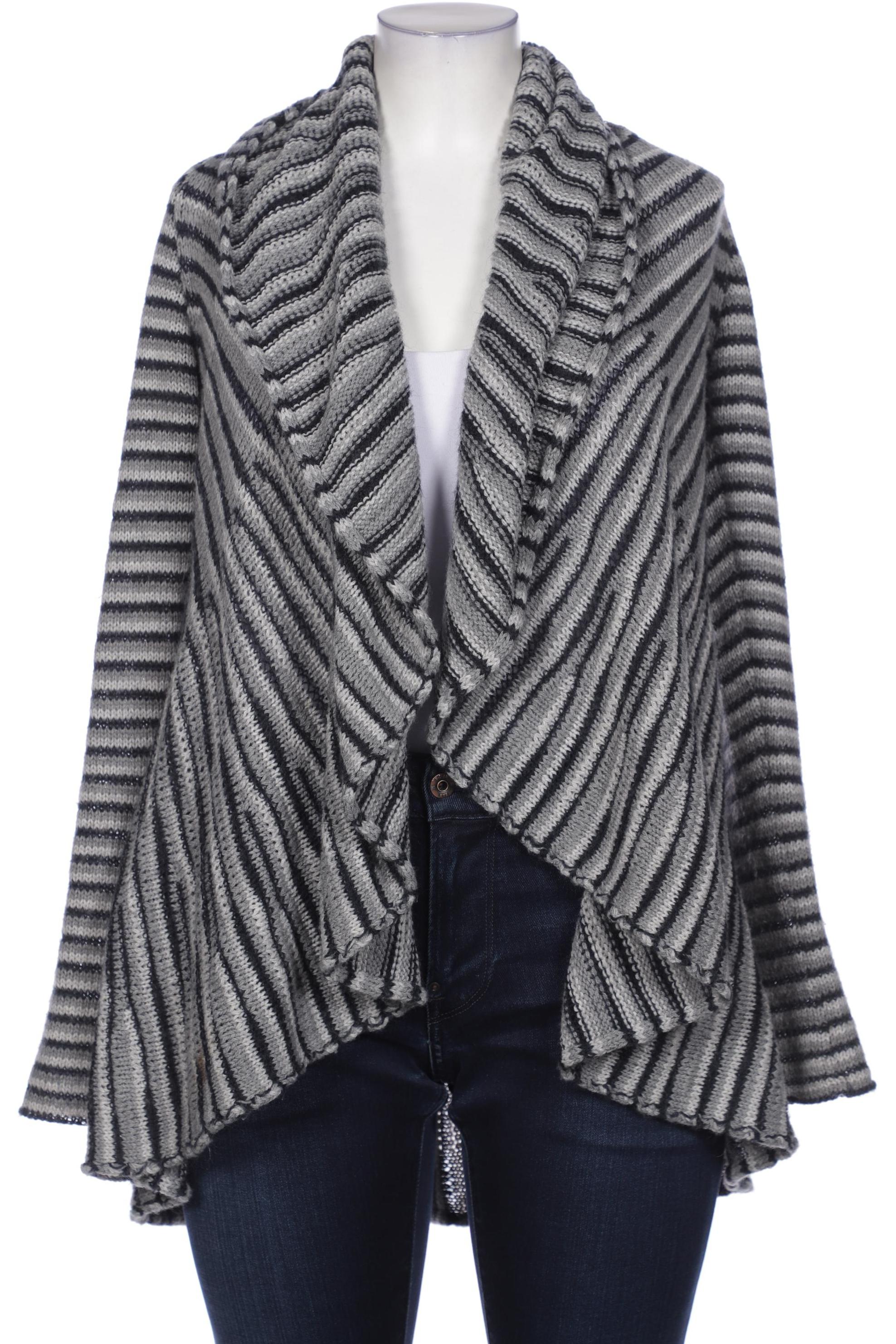 

Oui Damen Strickjacke, grau