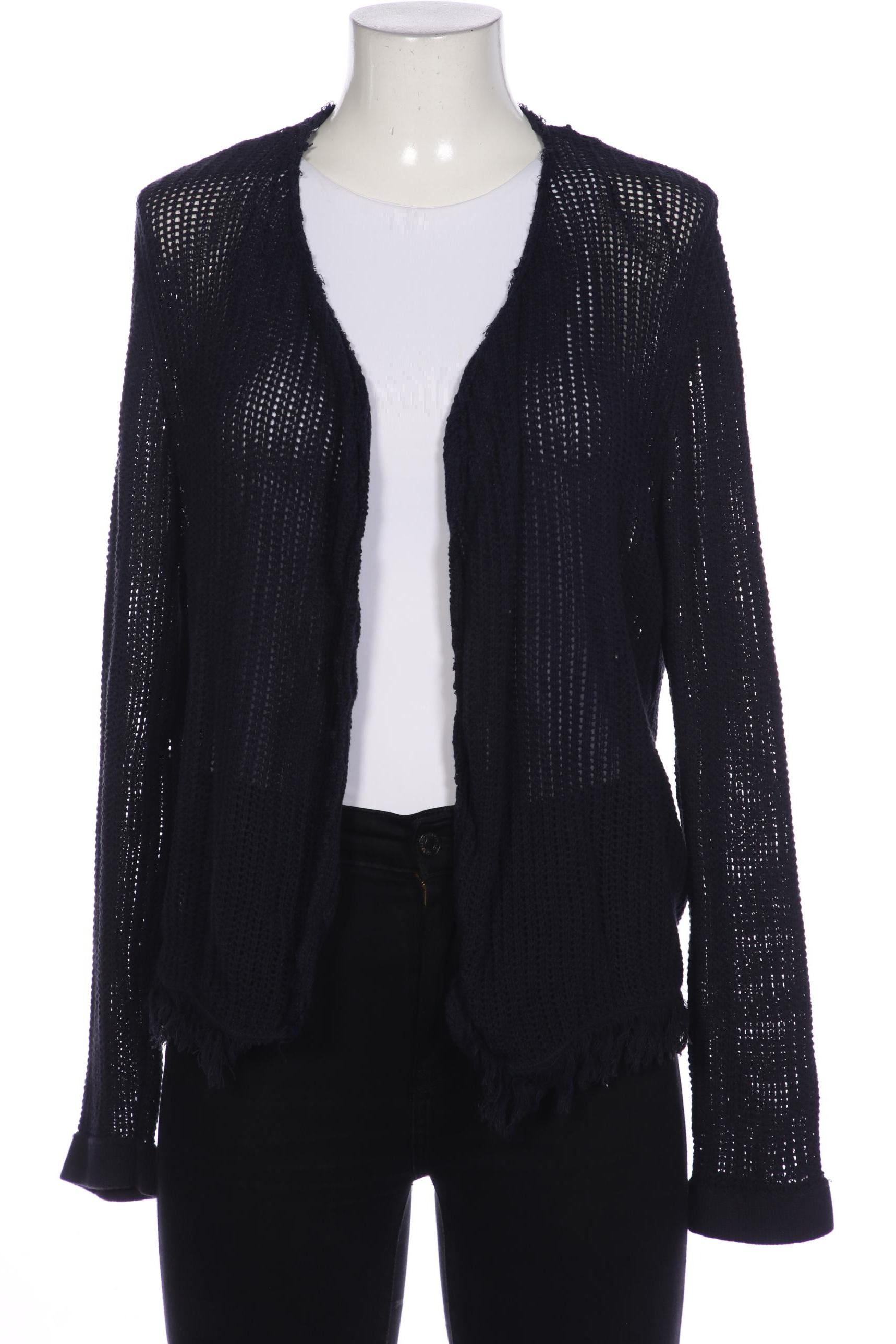 

Oui Damen Strickjacke, marineblau, Gr. 40