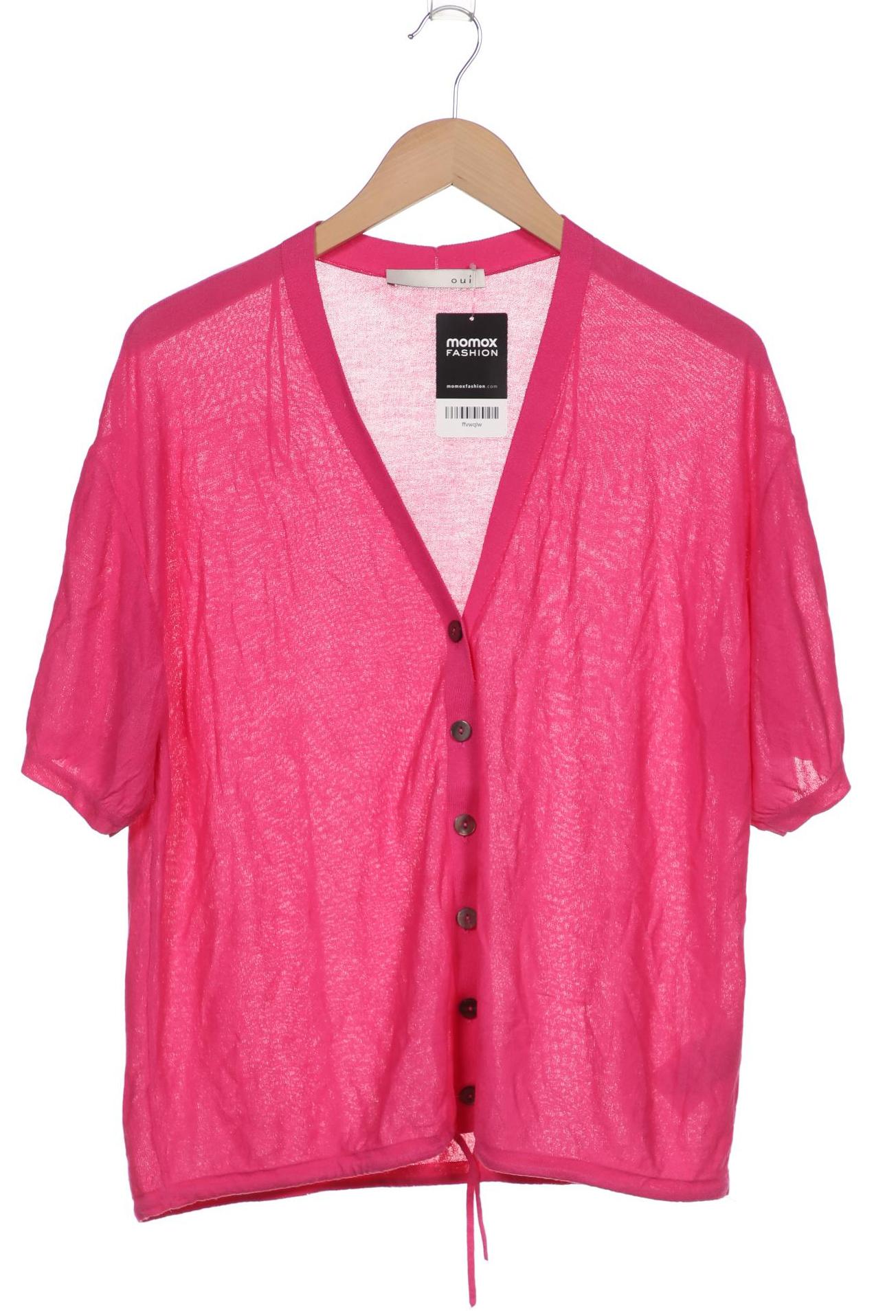 

Oui Damen Strickjacke, pink