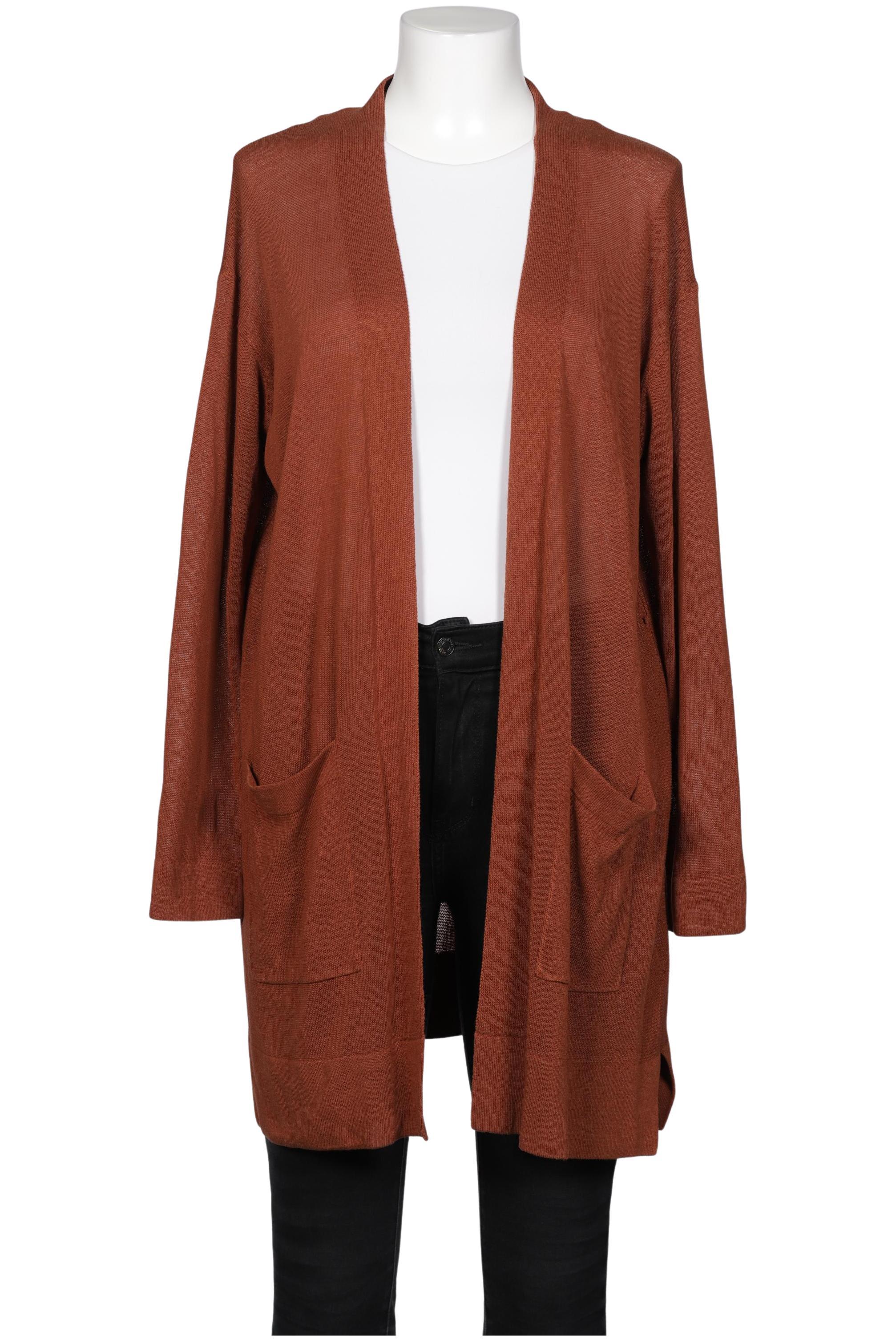 

Oui Damen Strickjacke, braun, Gr. 40