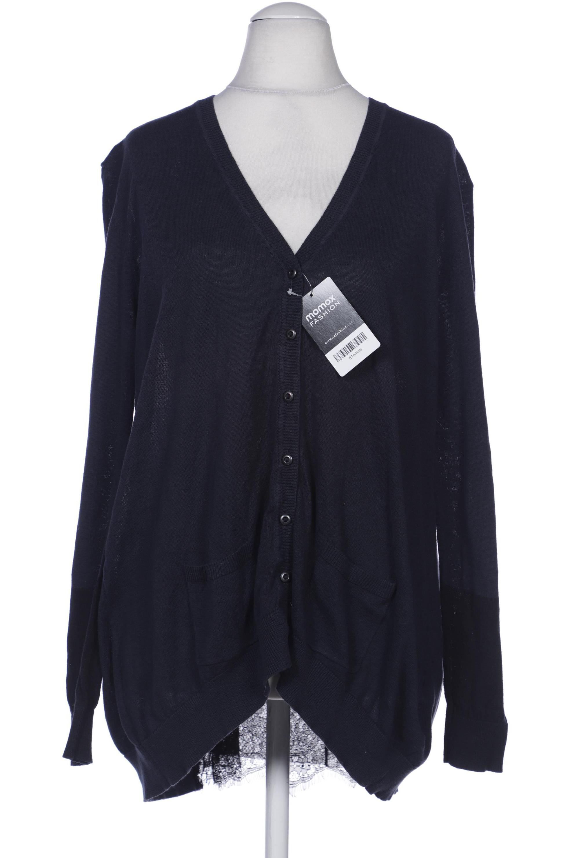 

Oui Damen Strickjacke, marineblau, Gr. 40
