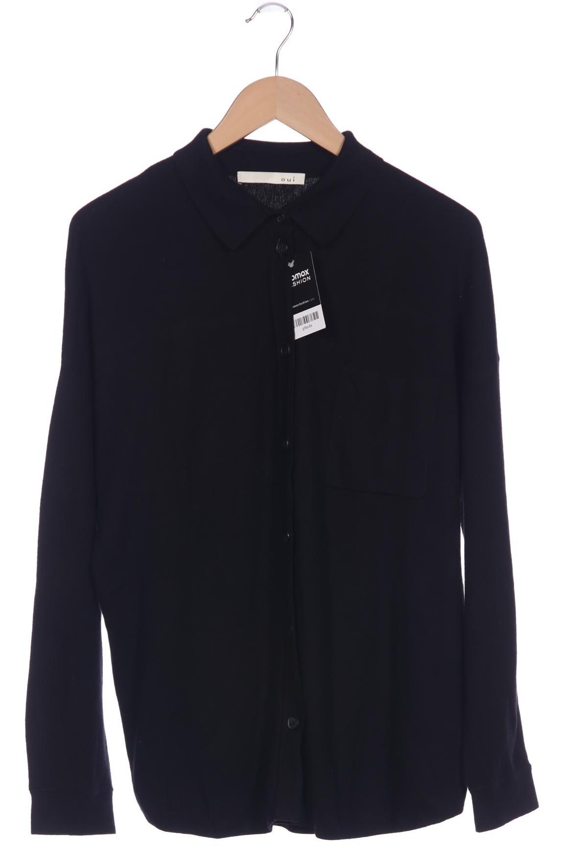 

Oui Damen Strickjacke, schwarz, Gr. 42
