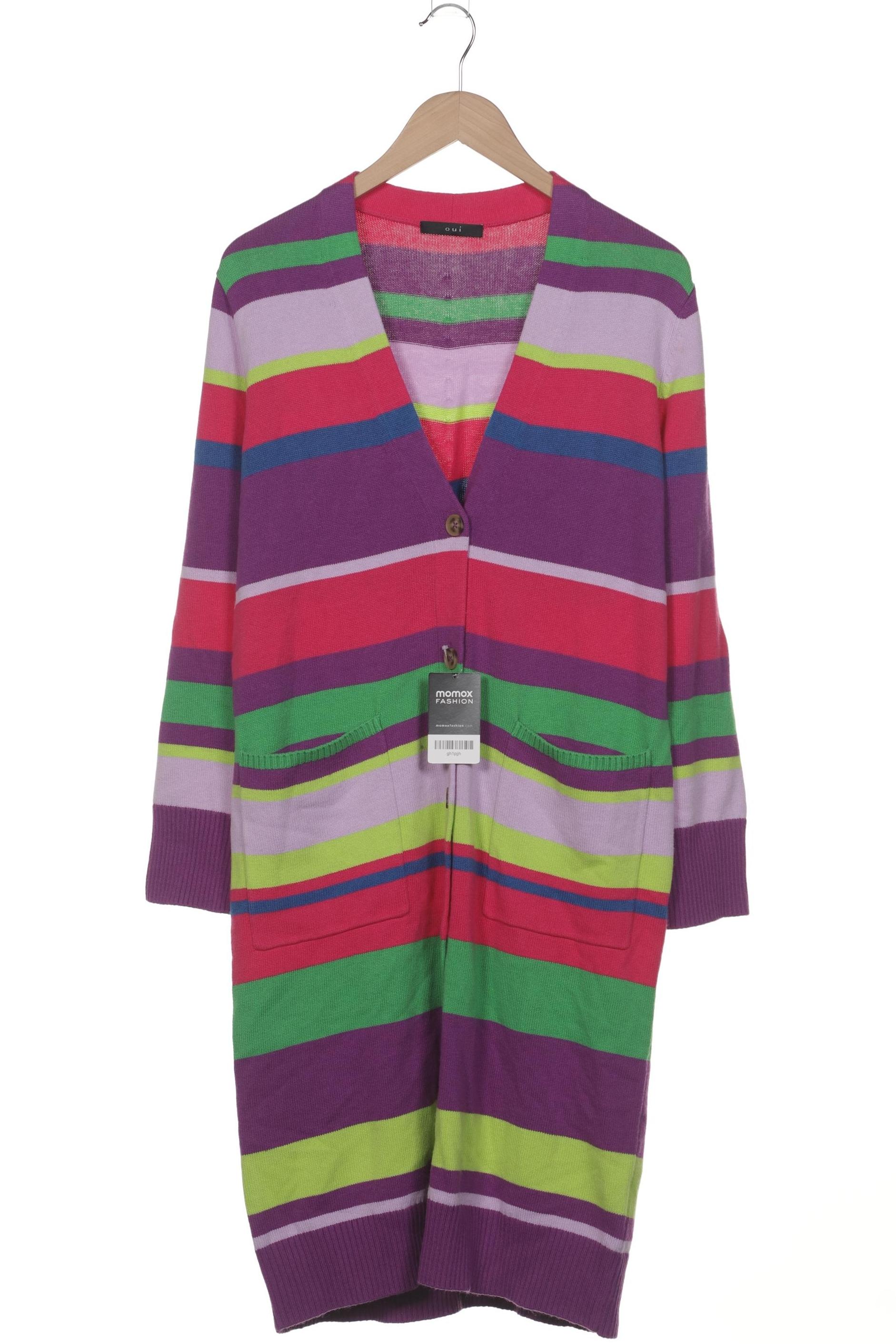 

Oui Damen Strickjacke, mehrfarbig, Gr. 38