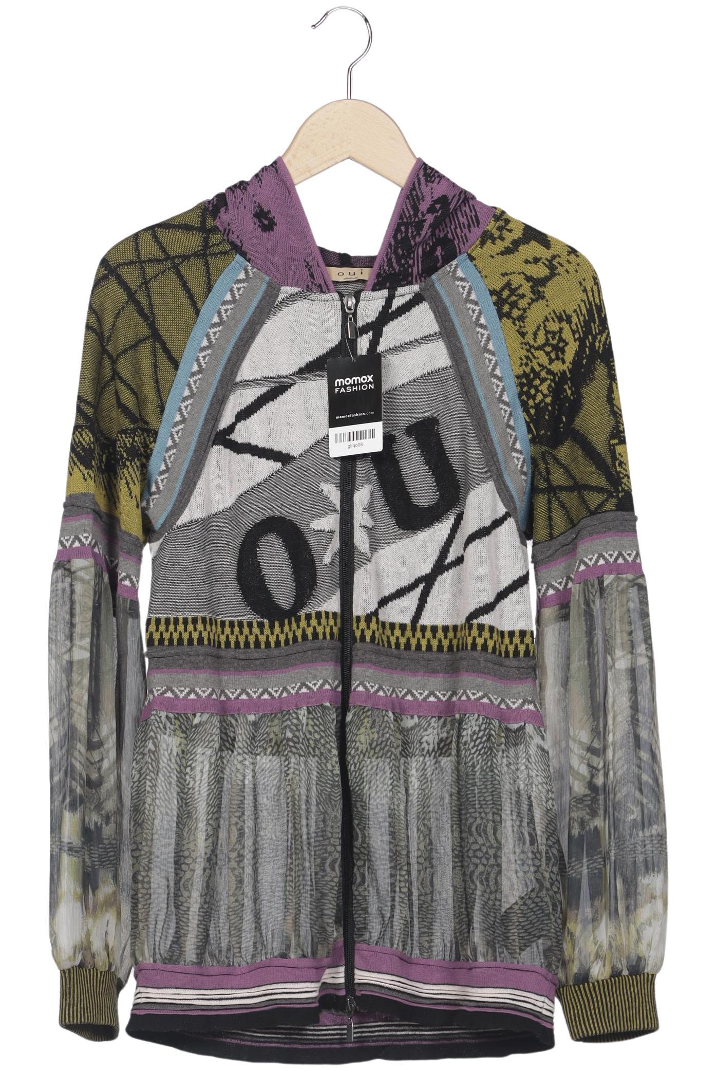 

Oui Damen Strickjacke, mehrfarbig, Gr. 42