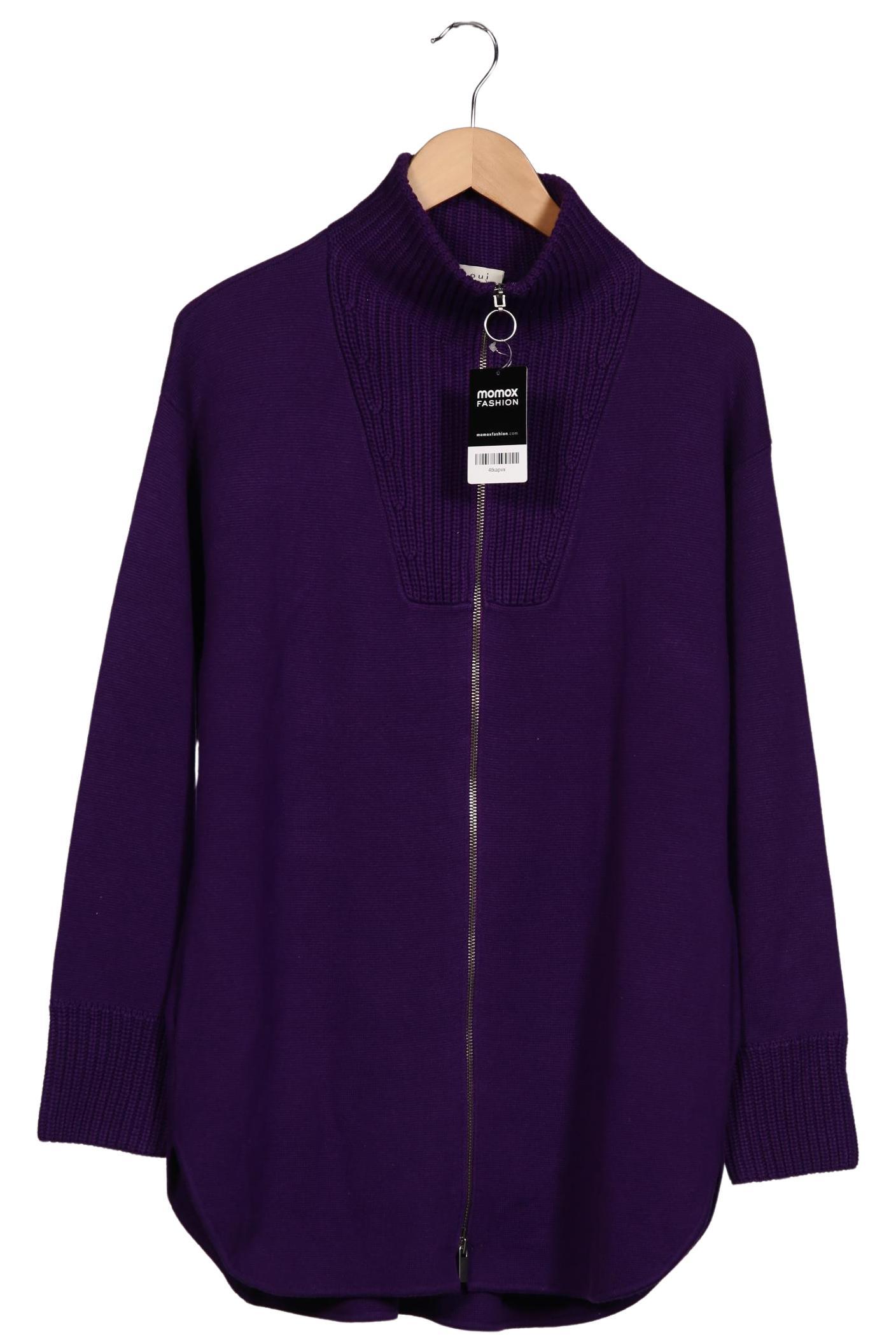 

Oui Damen Strickjacke, flieder, Gr. 38