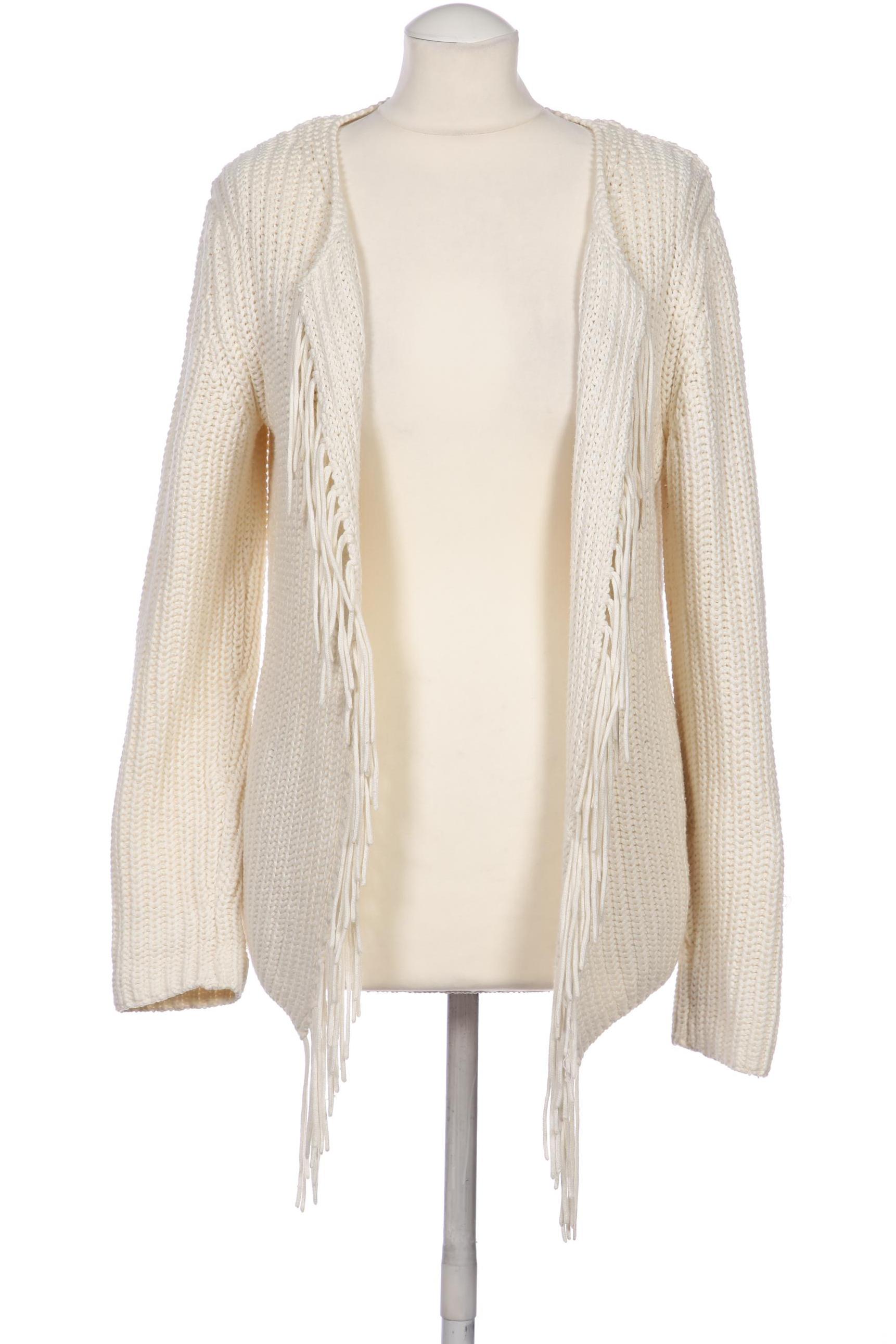 

Oui Damen Strickjacke, cremeweiß, Gr. 38