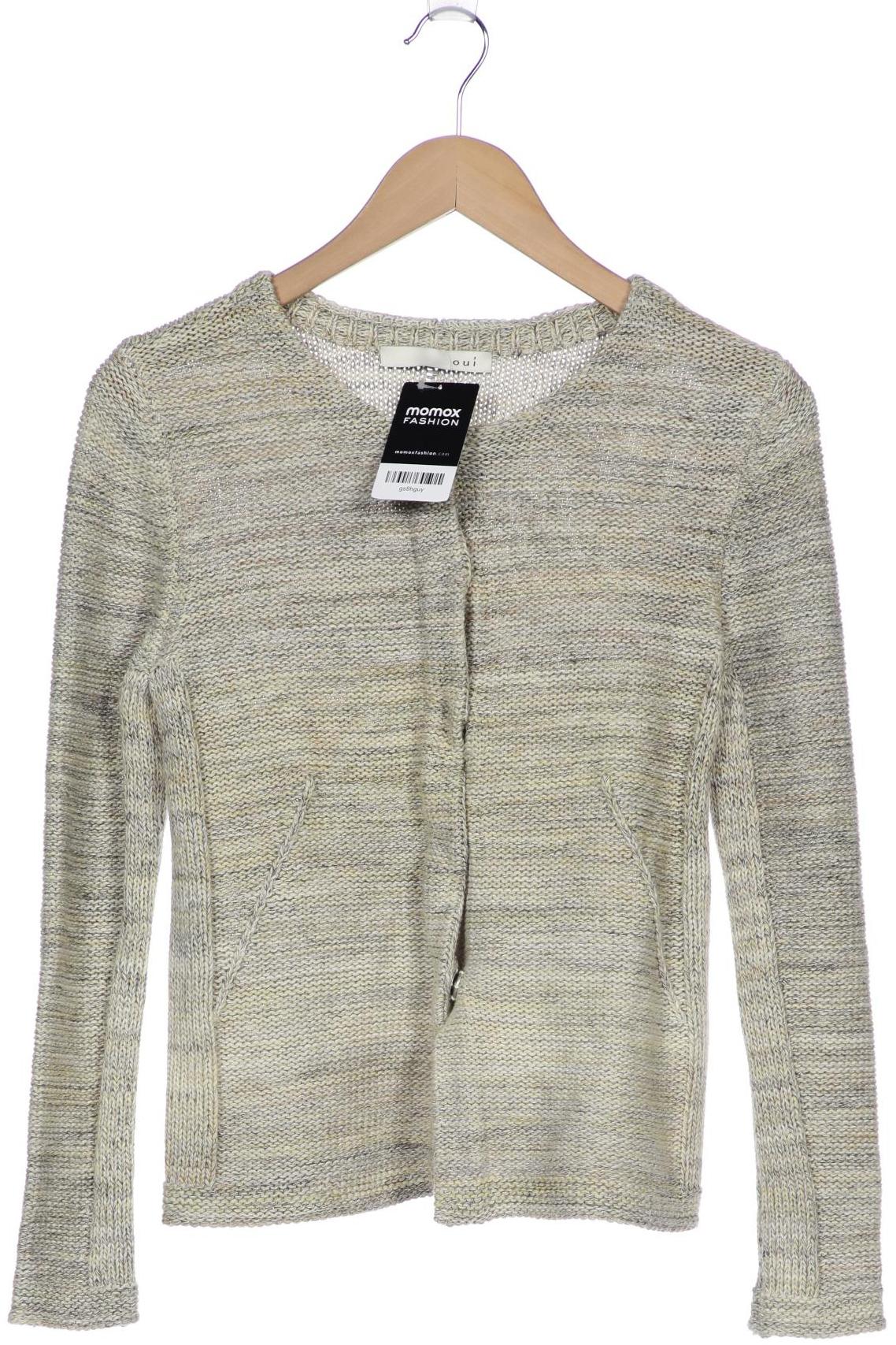 

Oui Damen Strickjacke, grau