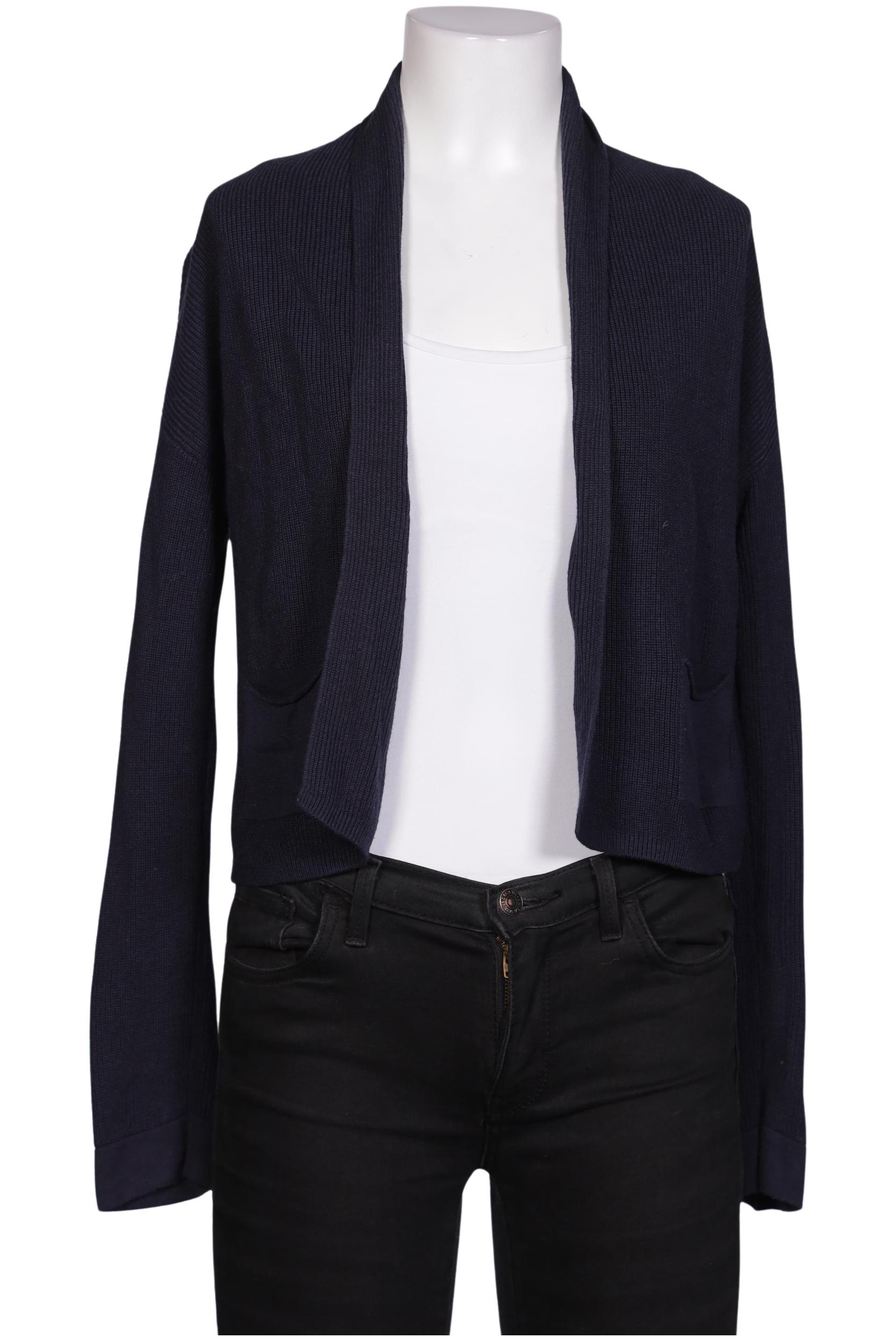 

Oui Damen Strickjacke, marineblau, Gr. 34