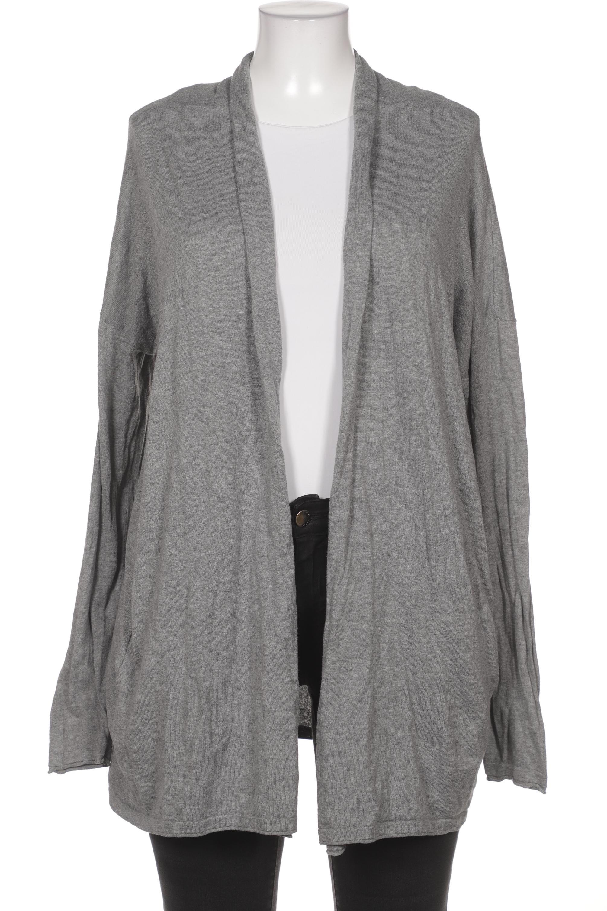 

Oui Damen Strickjacke, grau, Gr. 44
