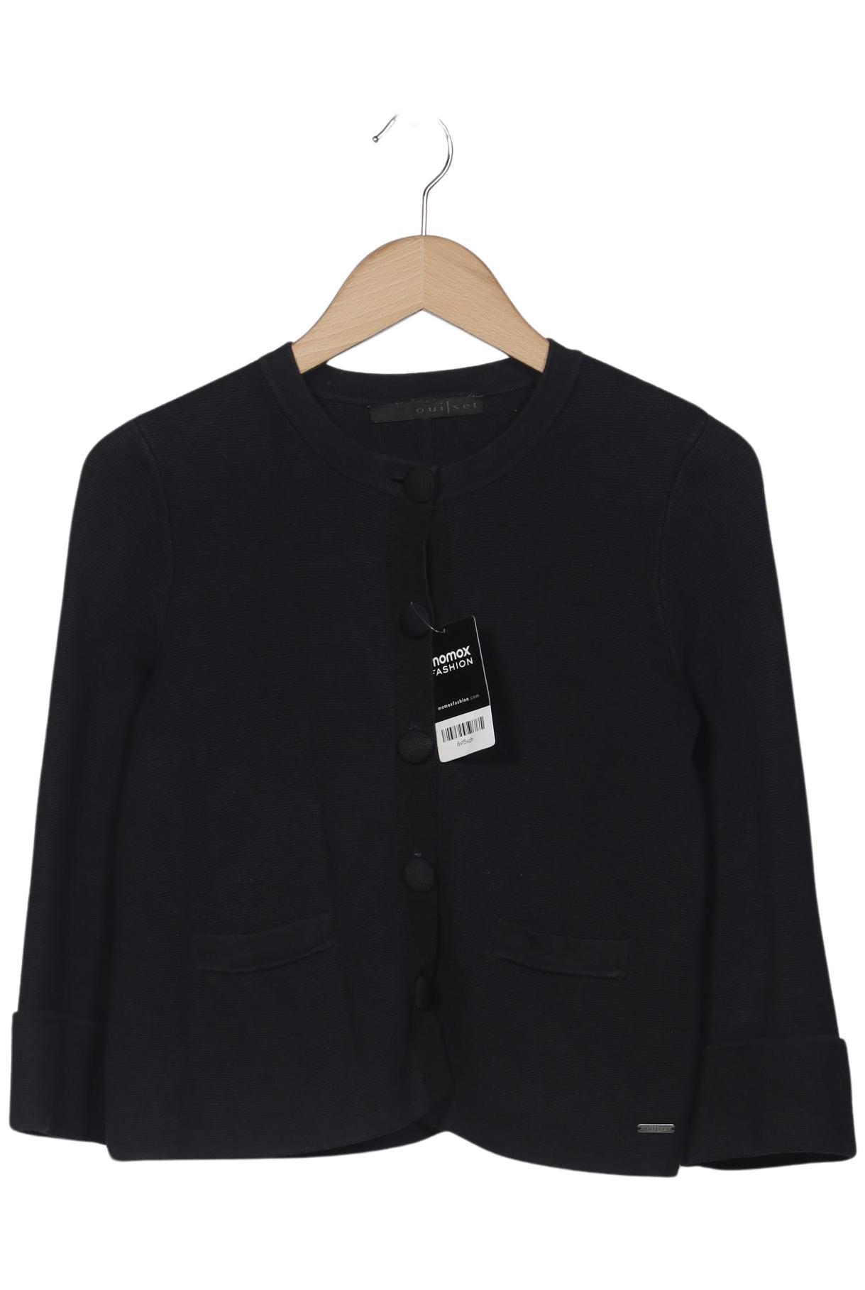 

Oui Damen Strickjacke, marineblau, Gr. 36