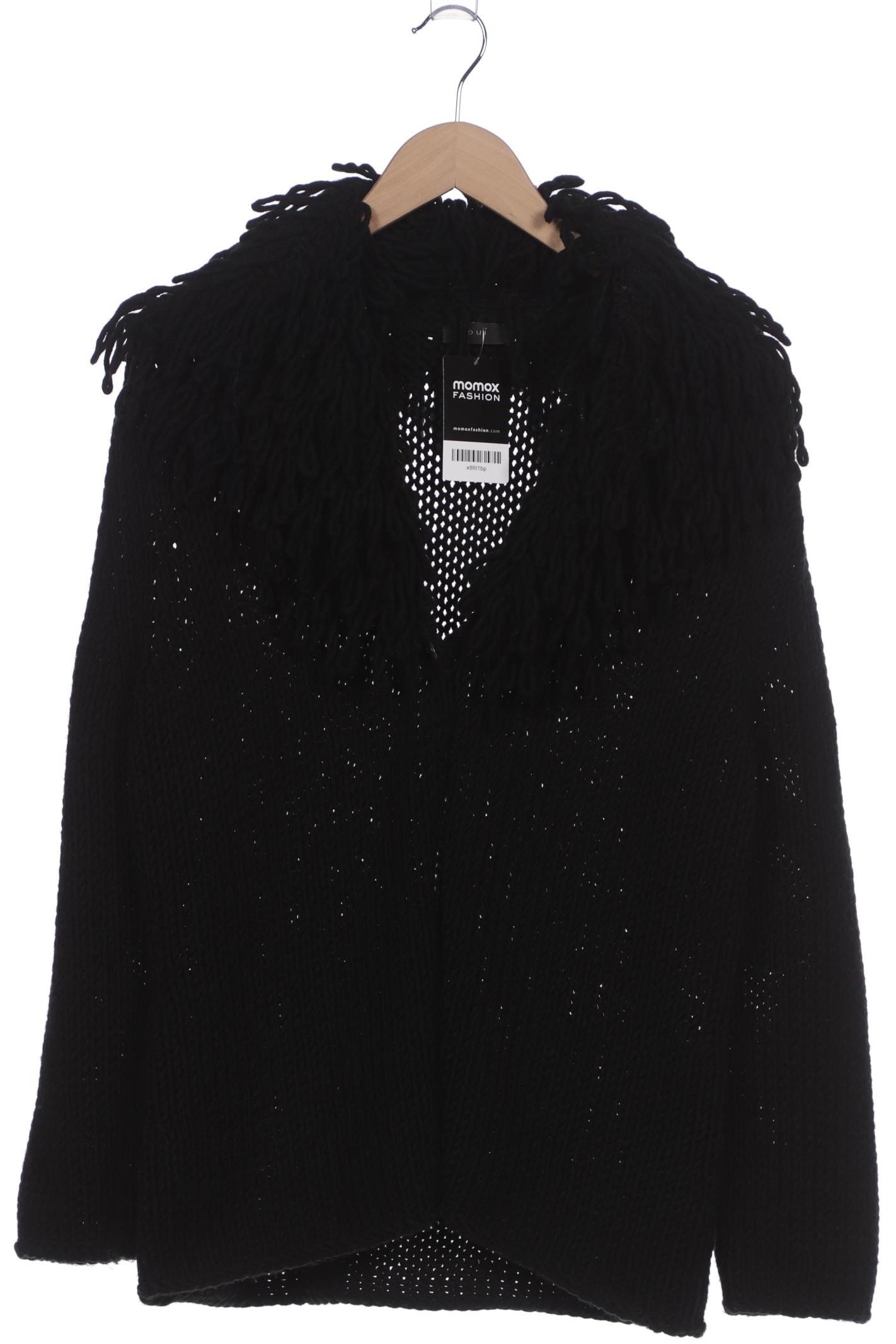 

Oui Damen Strickjacke, schwarz, Gr. 46