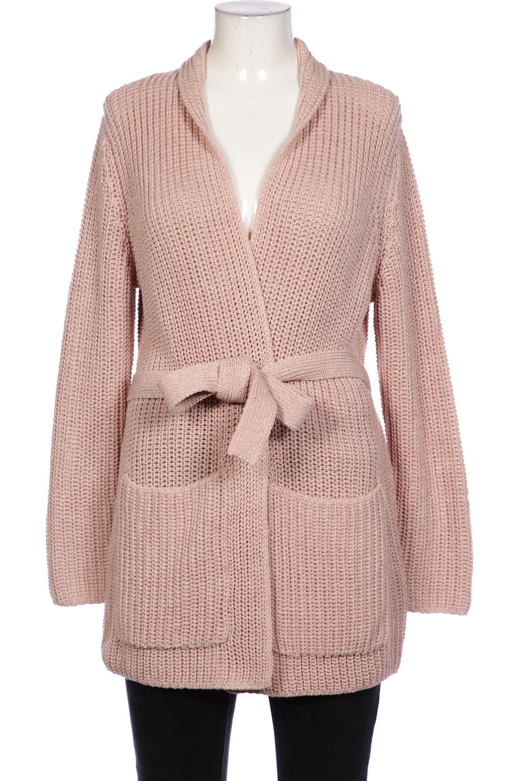 

Oui Damen Strickjacke, pink, Gr. 38