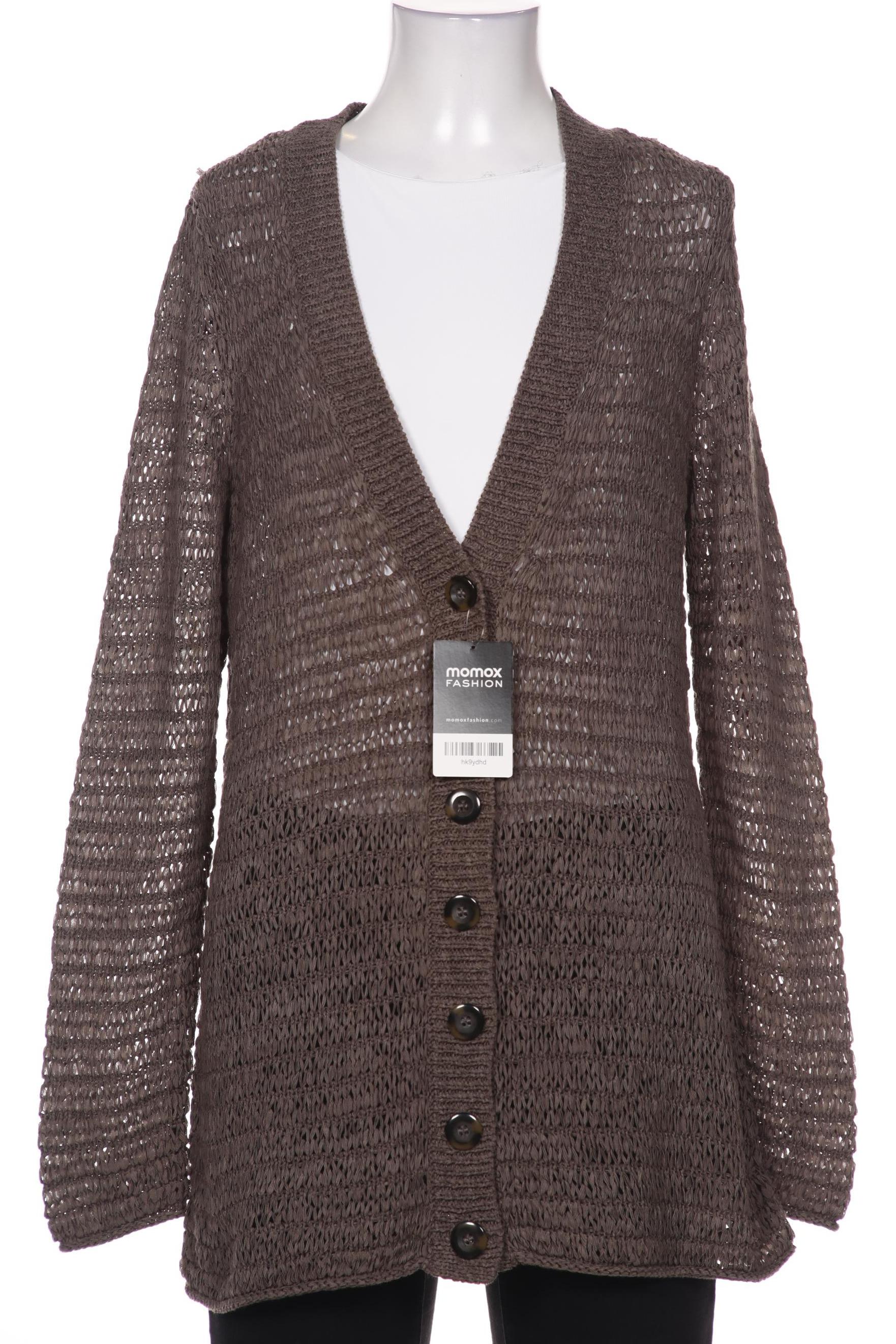 

Oui Damen Strickjacke, grau, Gr. 38