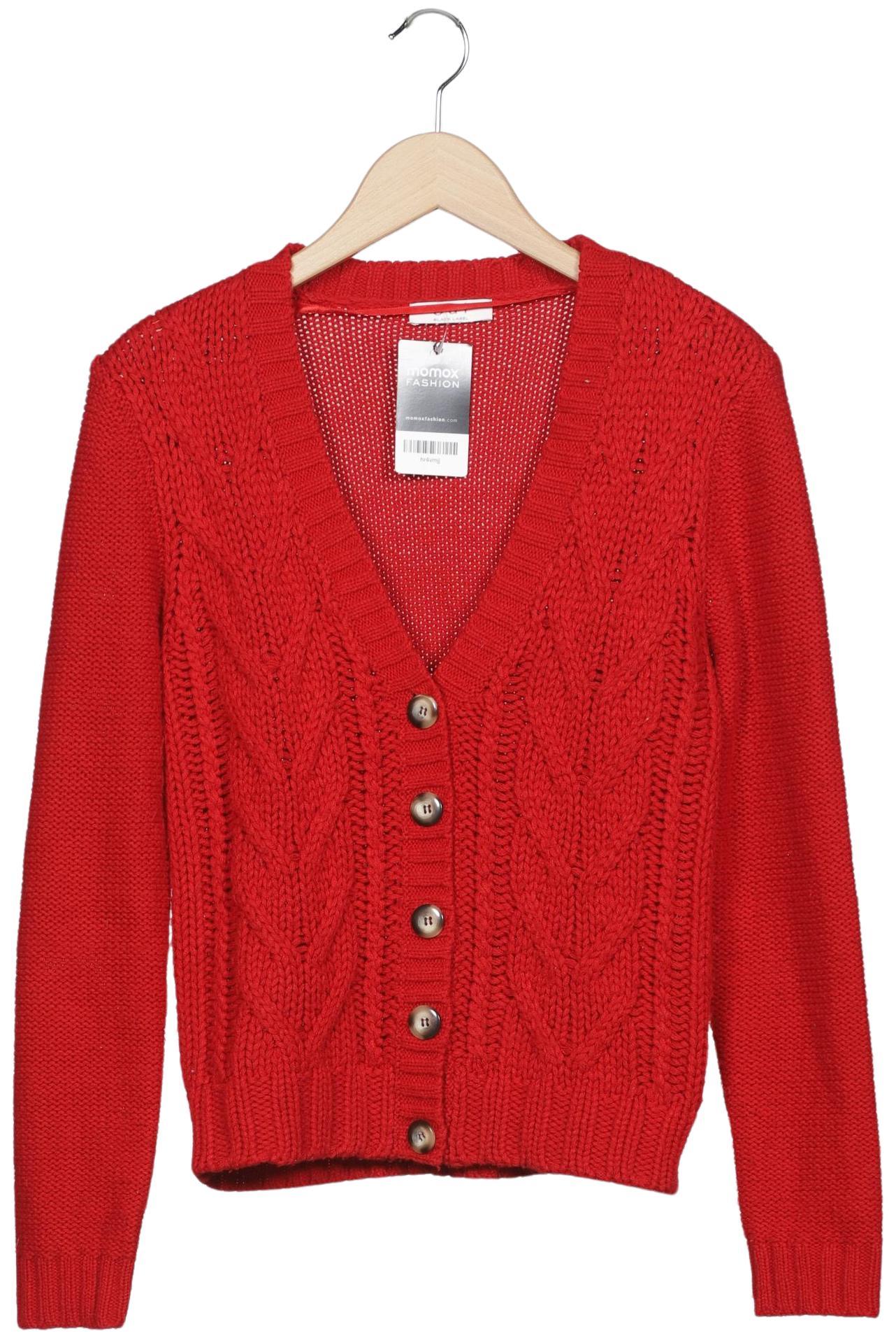 

Oui Damen Strickjacke, rot, Gr. 36