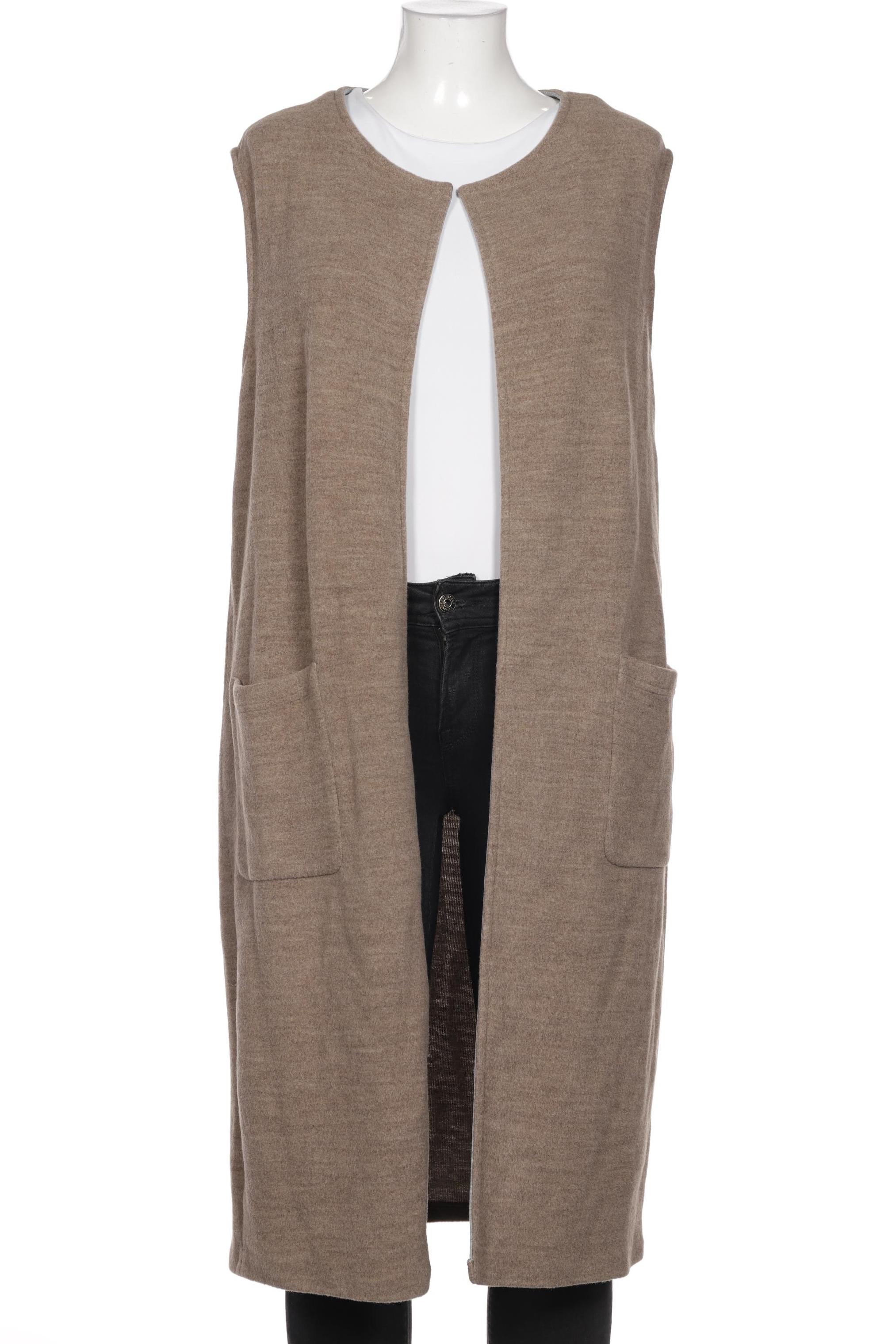 

Oui Damen Strickjacke, braun, Gr. 42