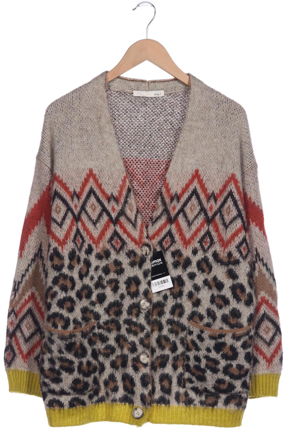 

Oui Damen Strickjacke, mehrfarbig, Gr. 46