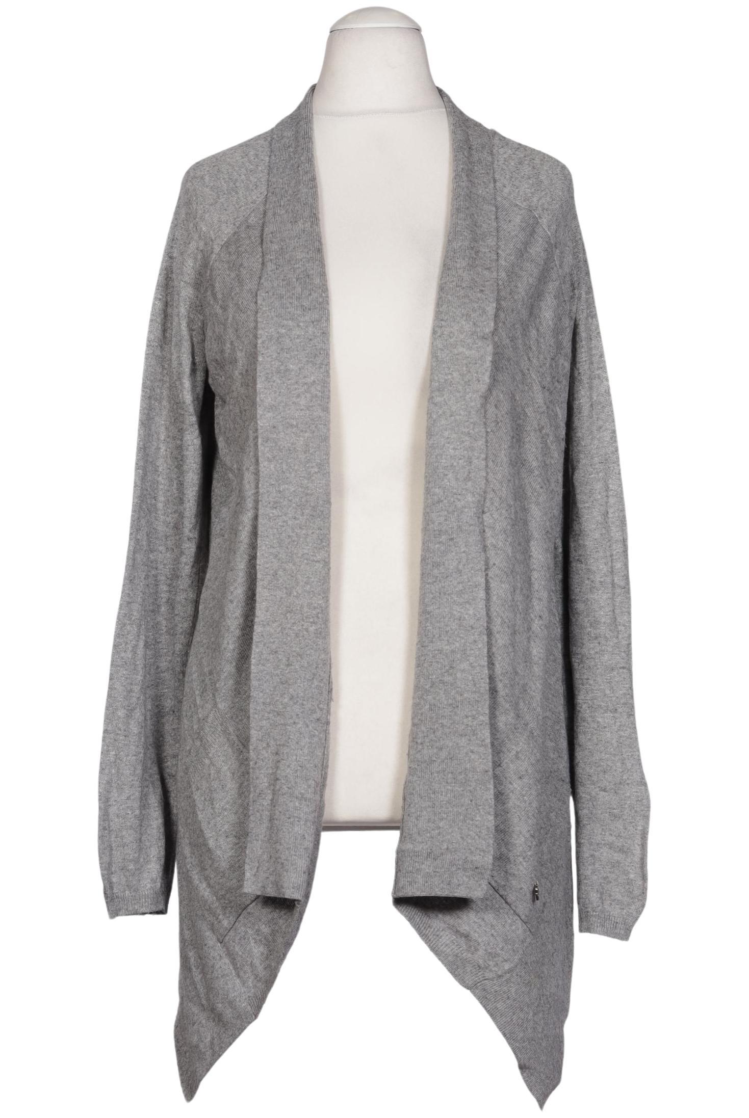 

Oui Damen Strickjacke, grau, Gr. 36