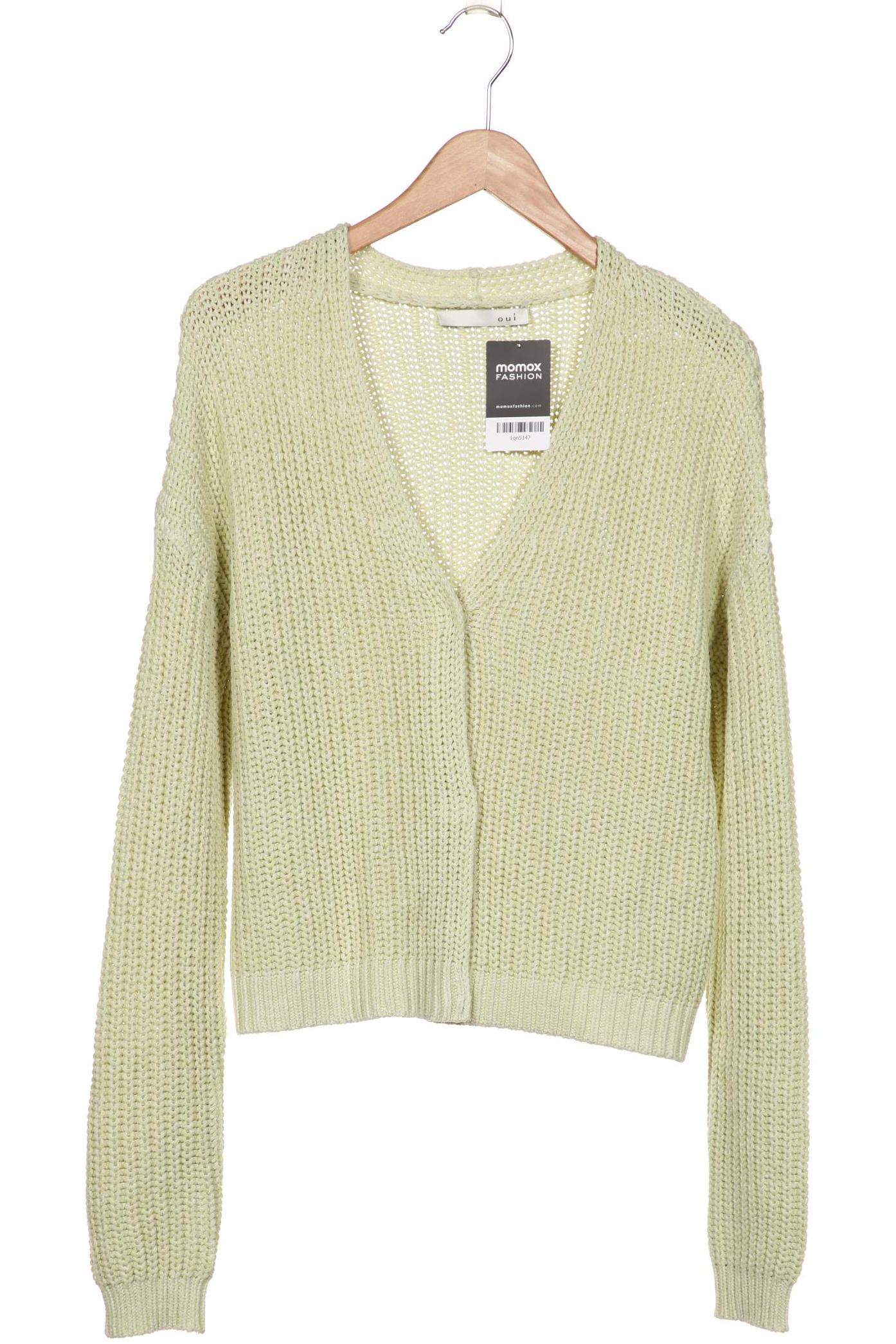 

Oui Damen Strickjacke, hellgrün
