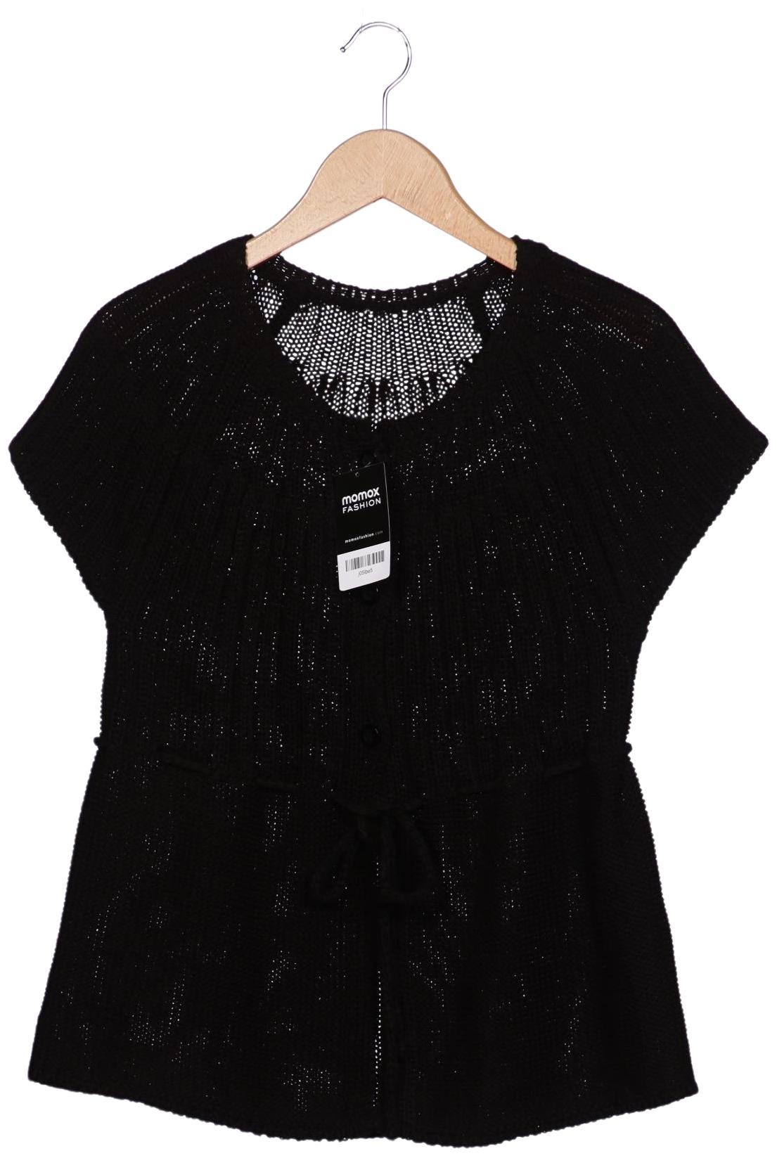 

Oui Damen Strickjacke, schwarz, Gr. 42