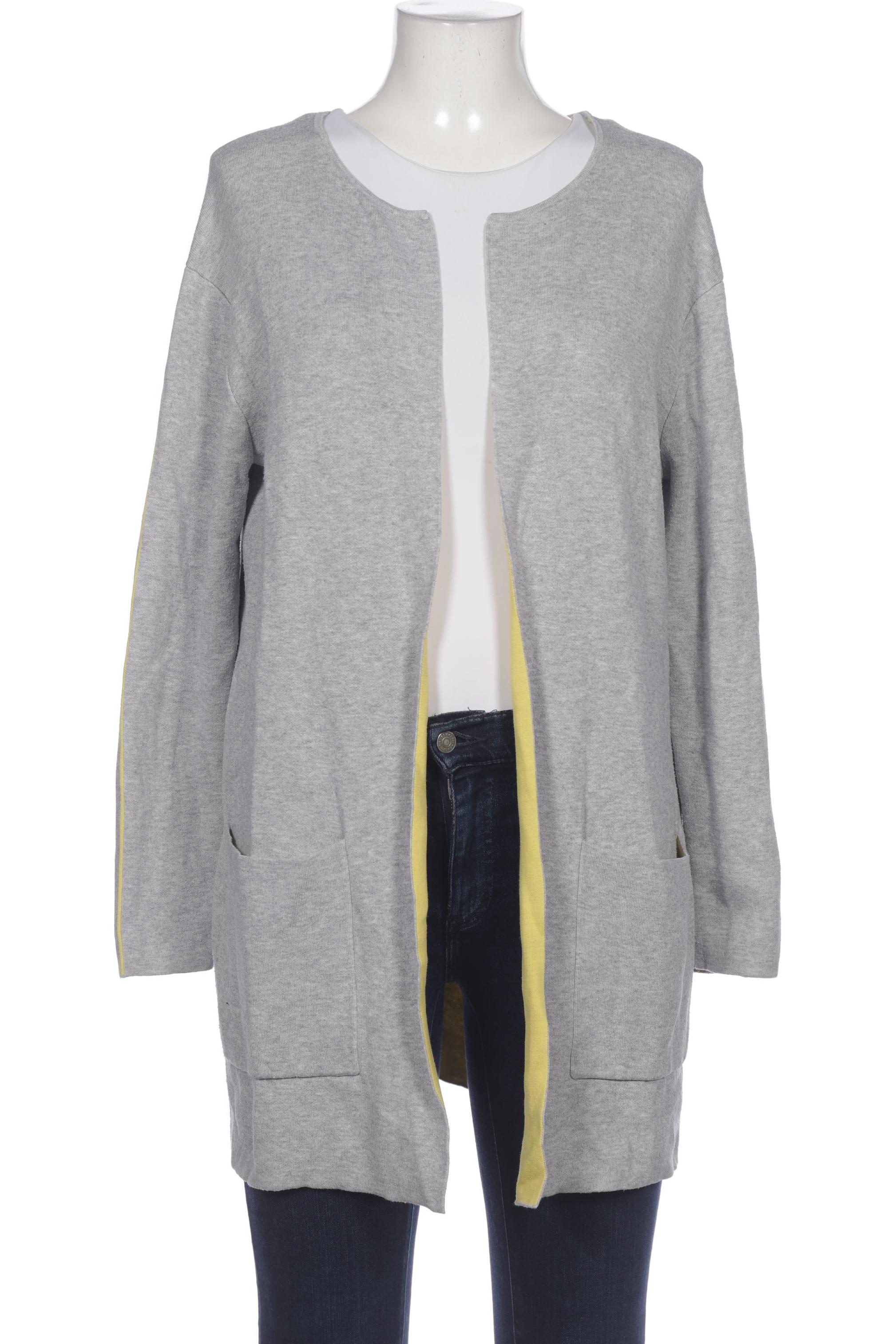 

Oui Damen Strickjacke, grau, Gr. 38