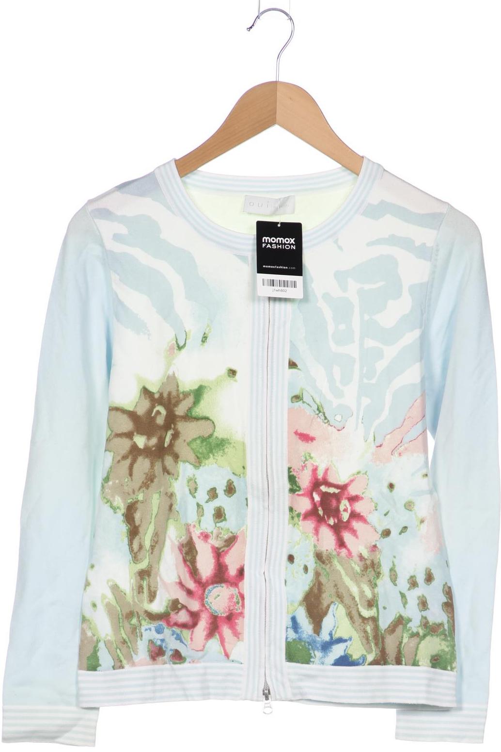 

Oui Damen Strickjacke, mehrfarbig, Gr. 40