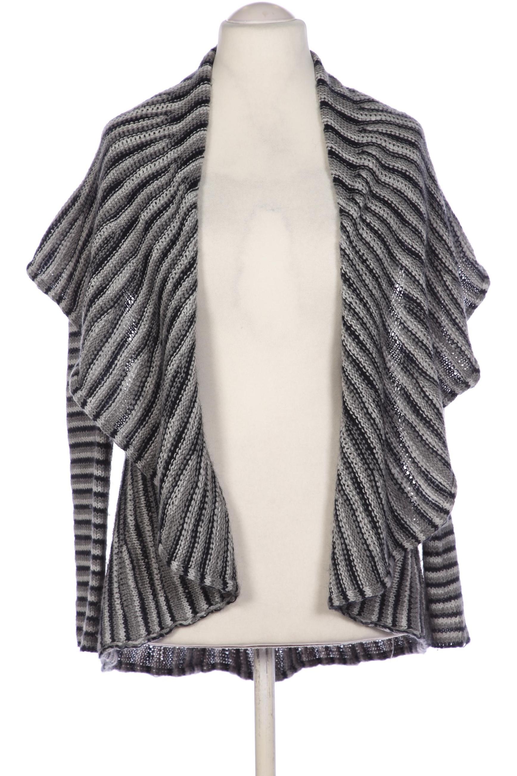 

Oui Damen Strickjacke, grau, Gr. 38