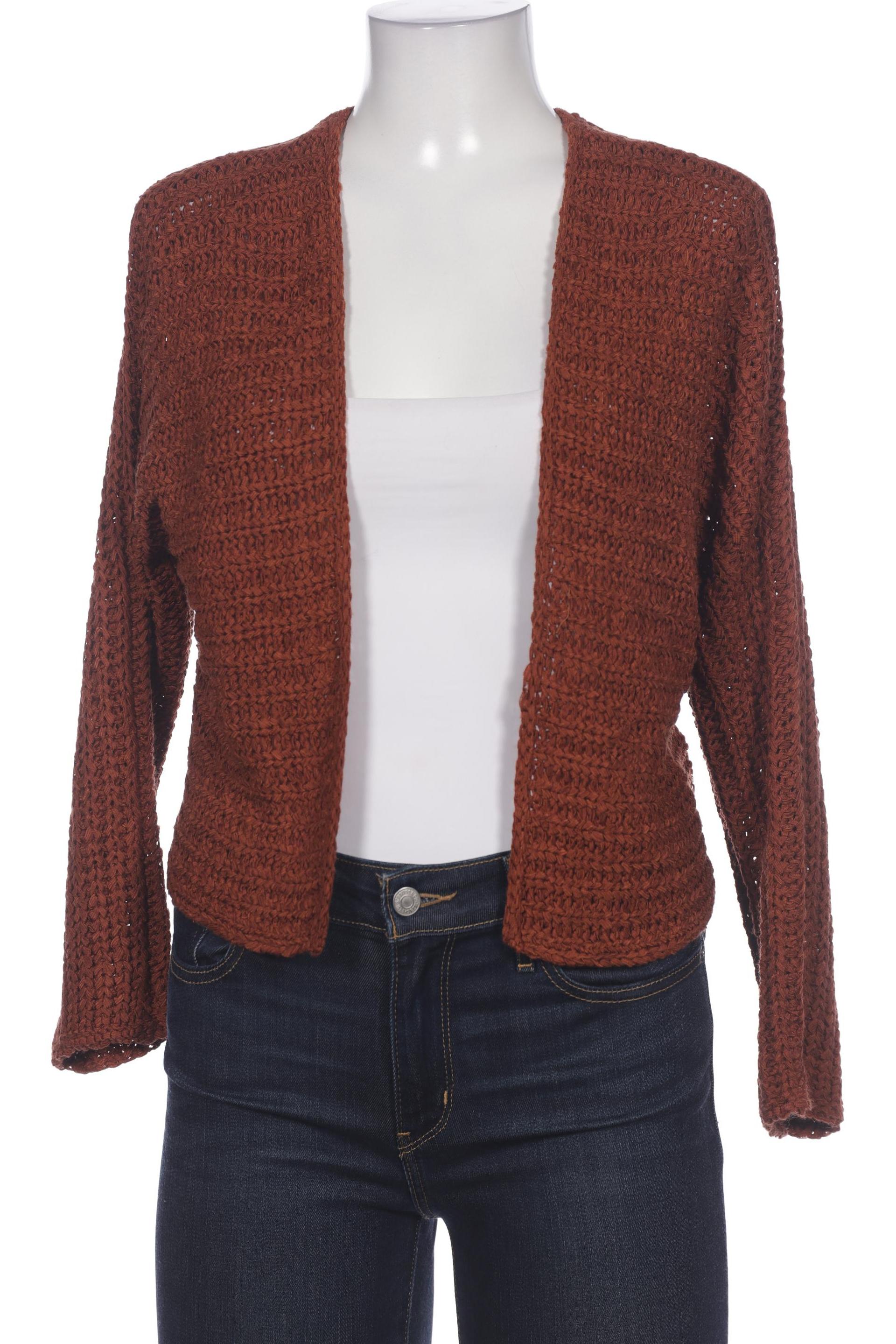 

Oui Damen Strickjacke, braun, Gr. 36