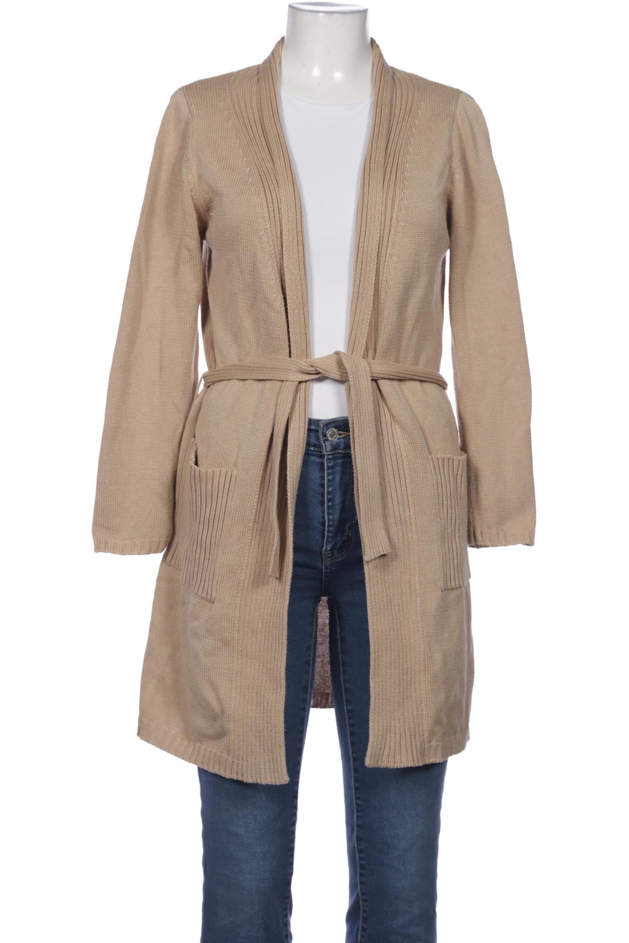 

Oui Damen Strickjacke, beige, Gr. 36
