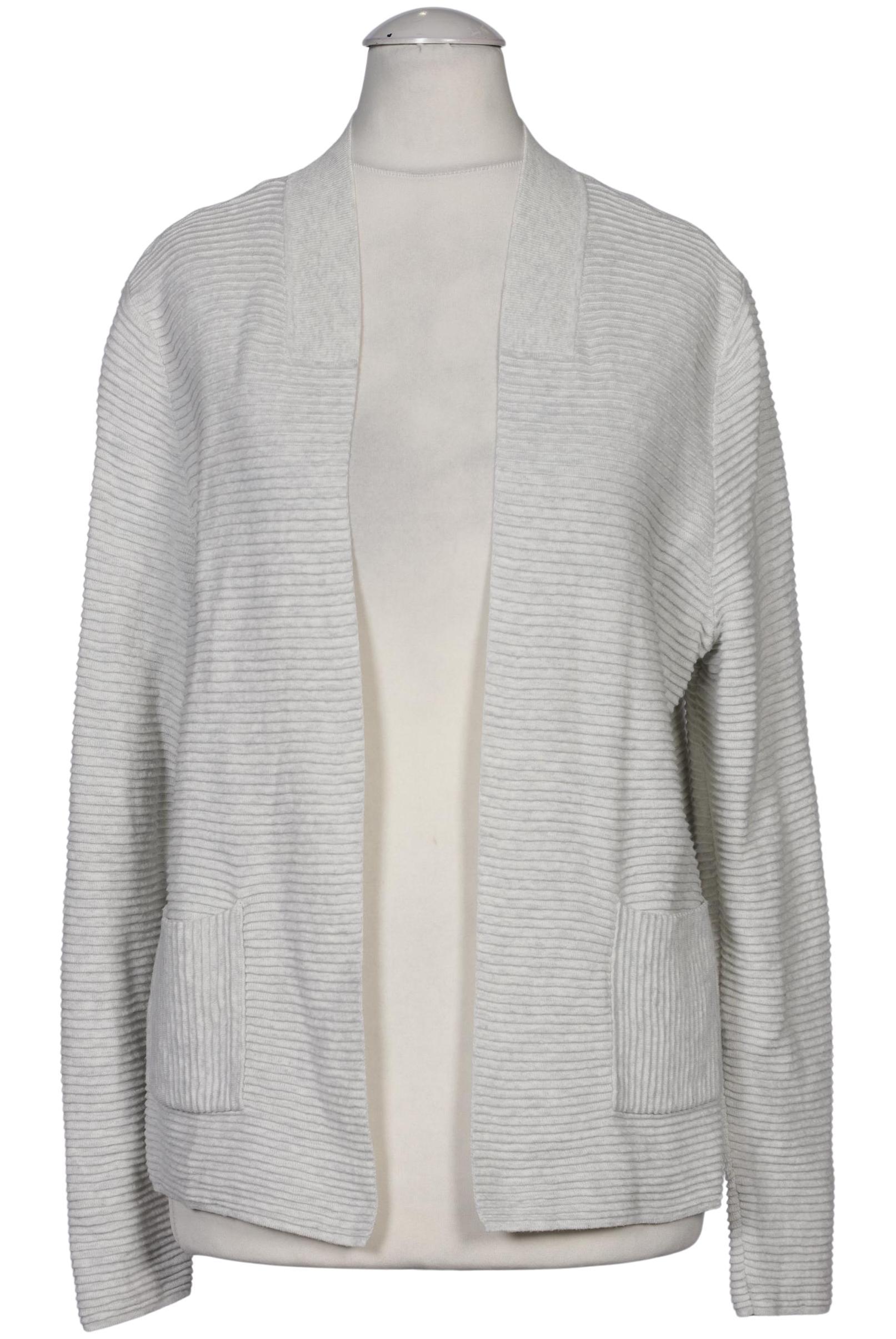 

Oui Damen Strickjacke, grau, Gr. 40