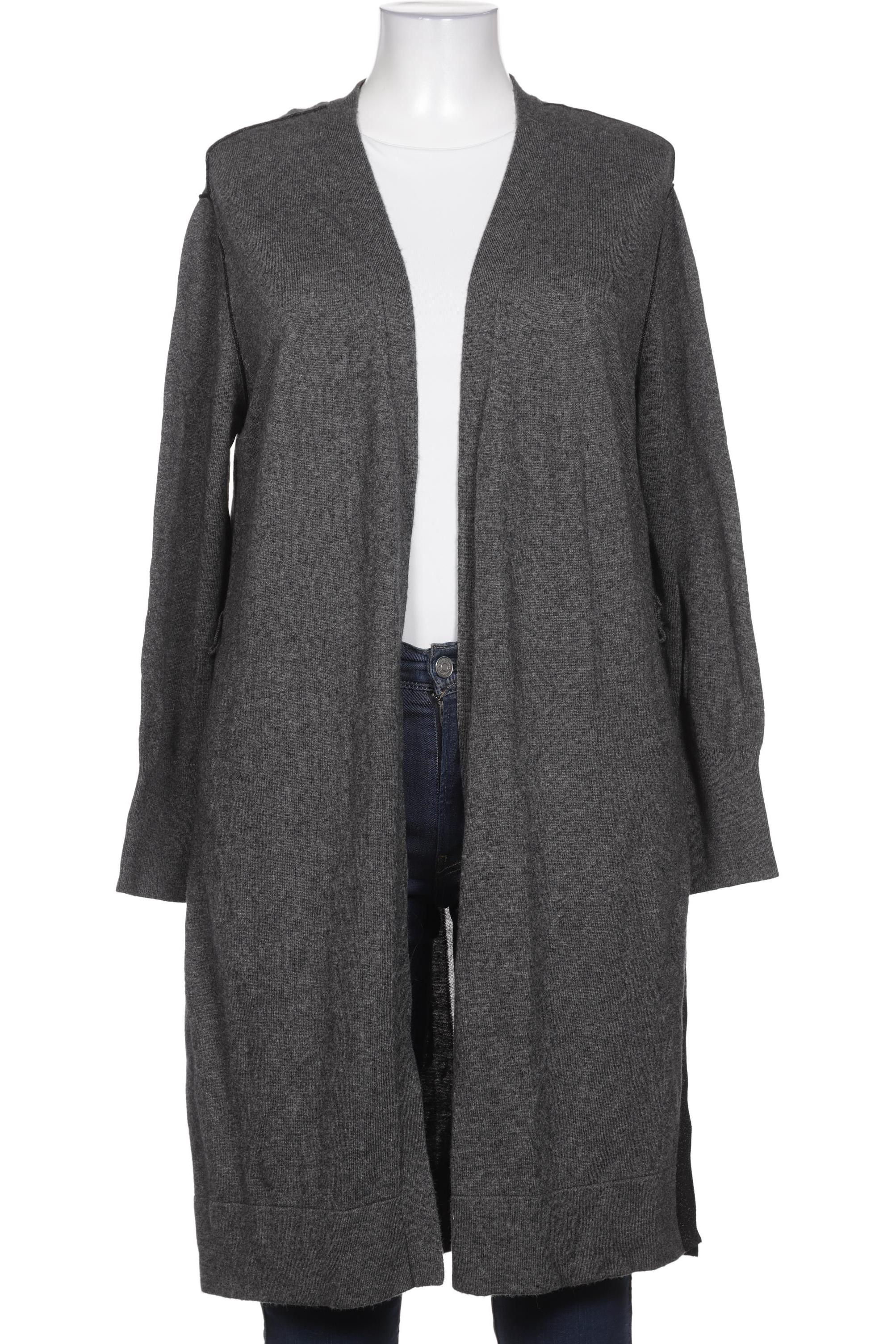 

Oui Damen Strickjacke, grau