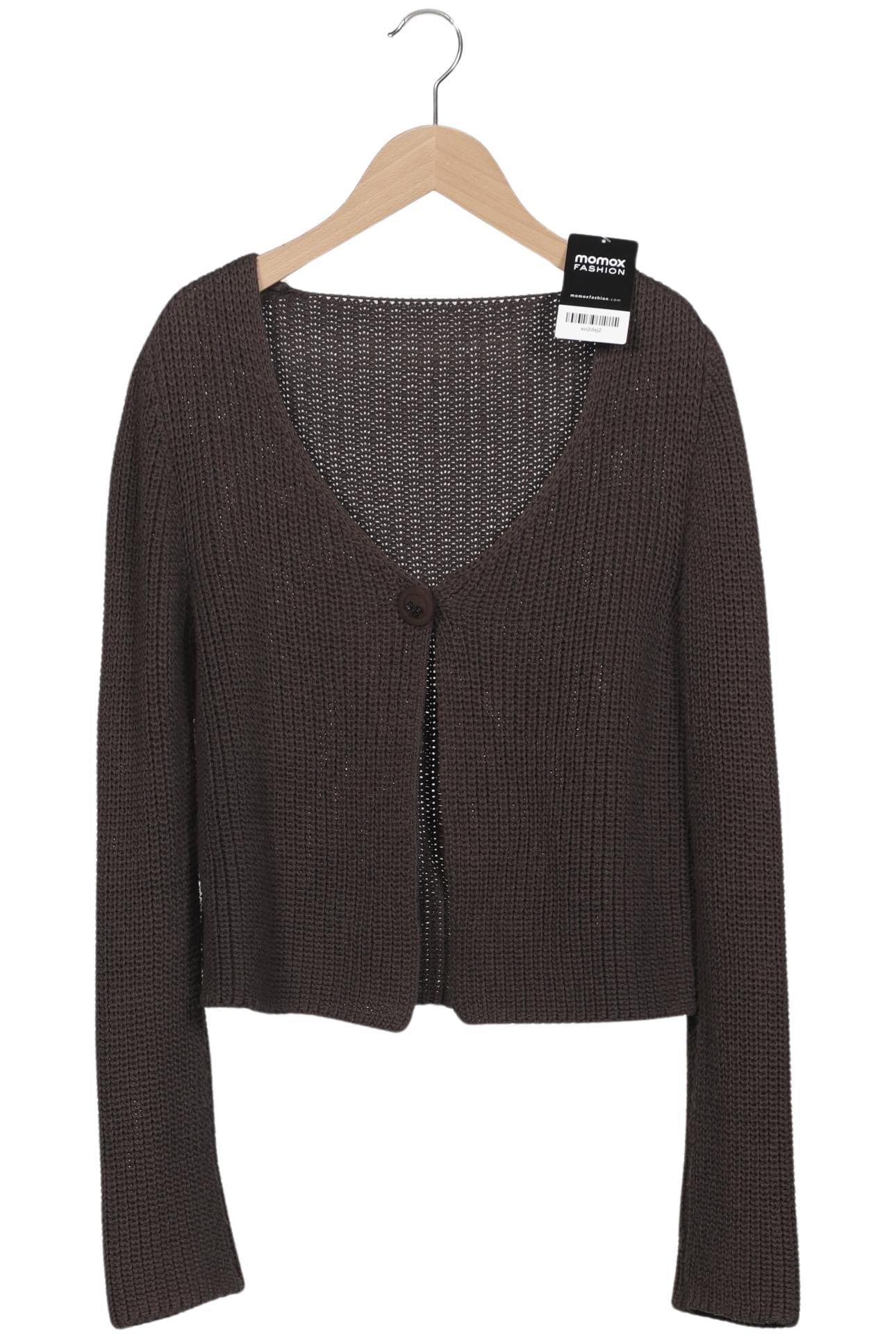 

Oui Damen Strickjacke, braun, Gr. 38