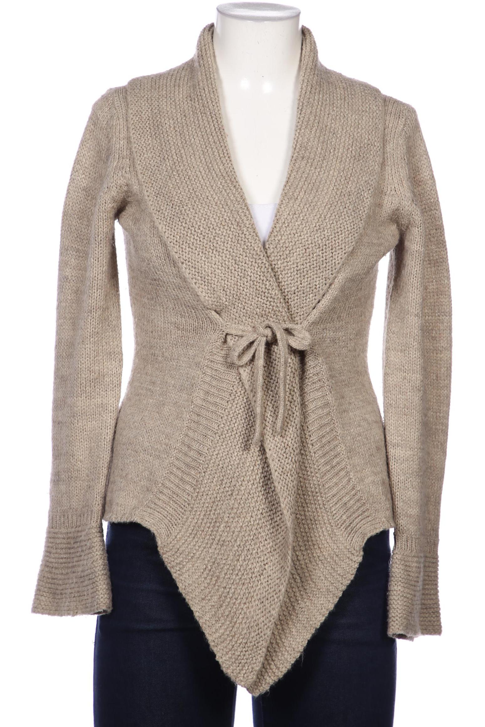 

Oui Damen Strickjacke, beige, Gr. 40