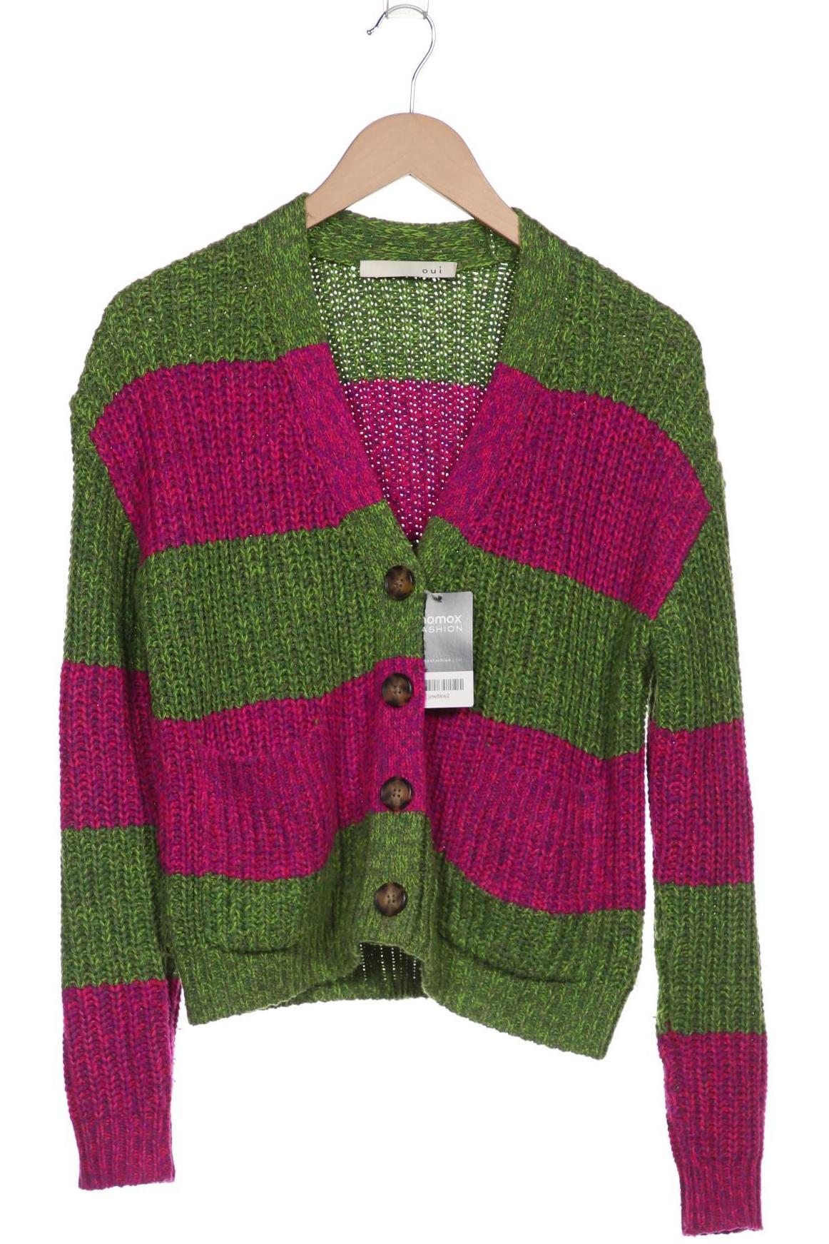 

Oui Damen Strickjacke, grün