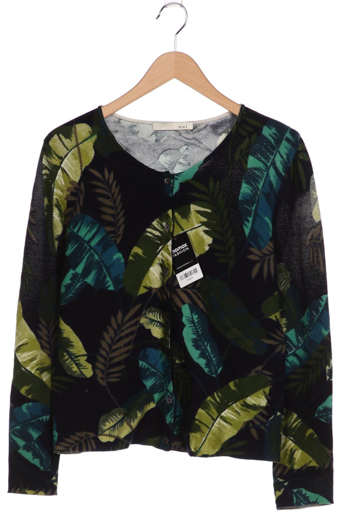 

Oui Damen Strickjacke, marineblau, Gr. 38