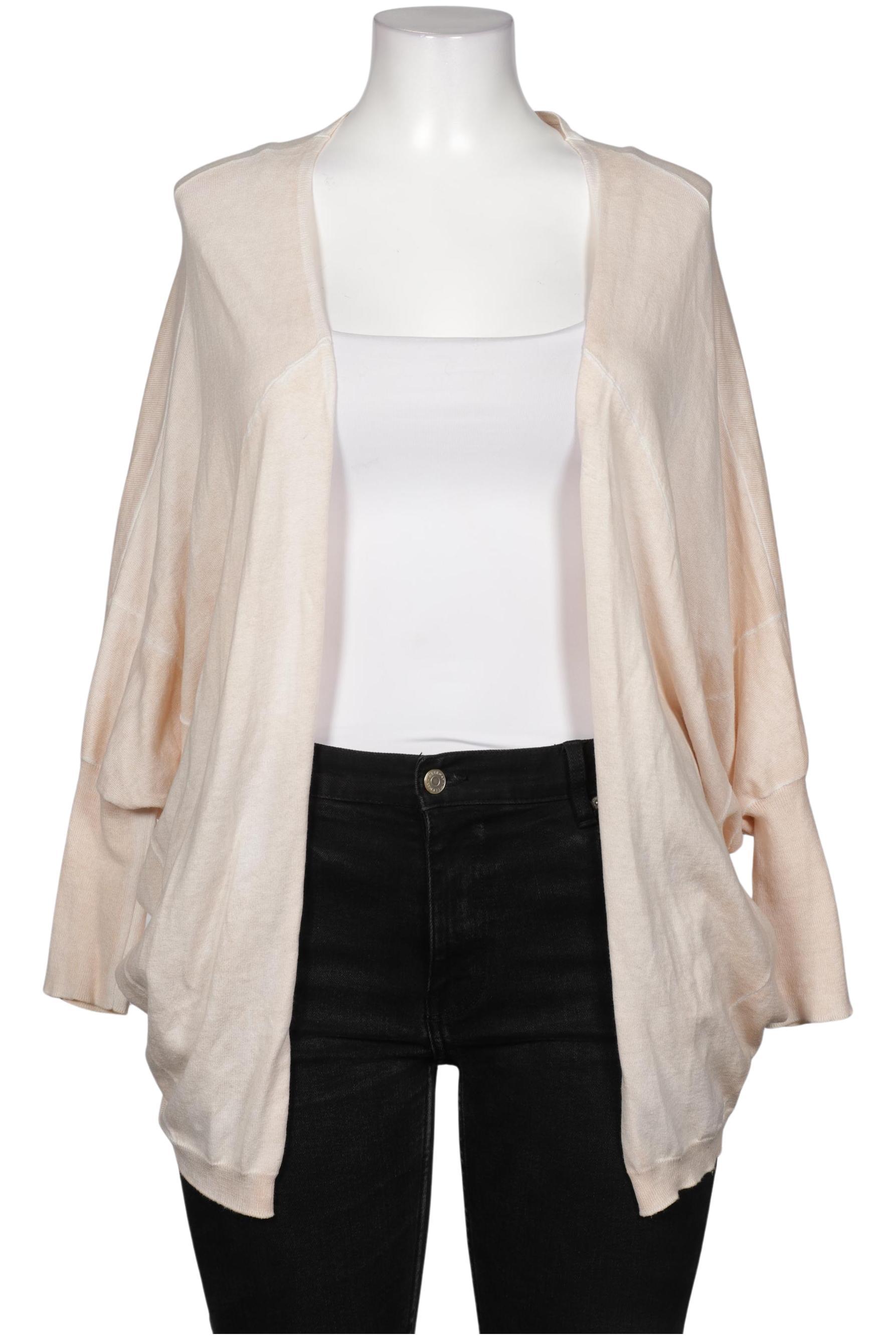 

Oui Damen Strickjacke, beige, Gr. 42