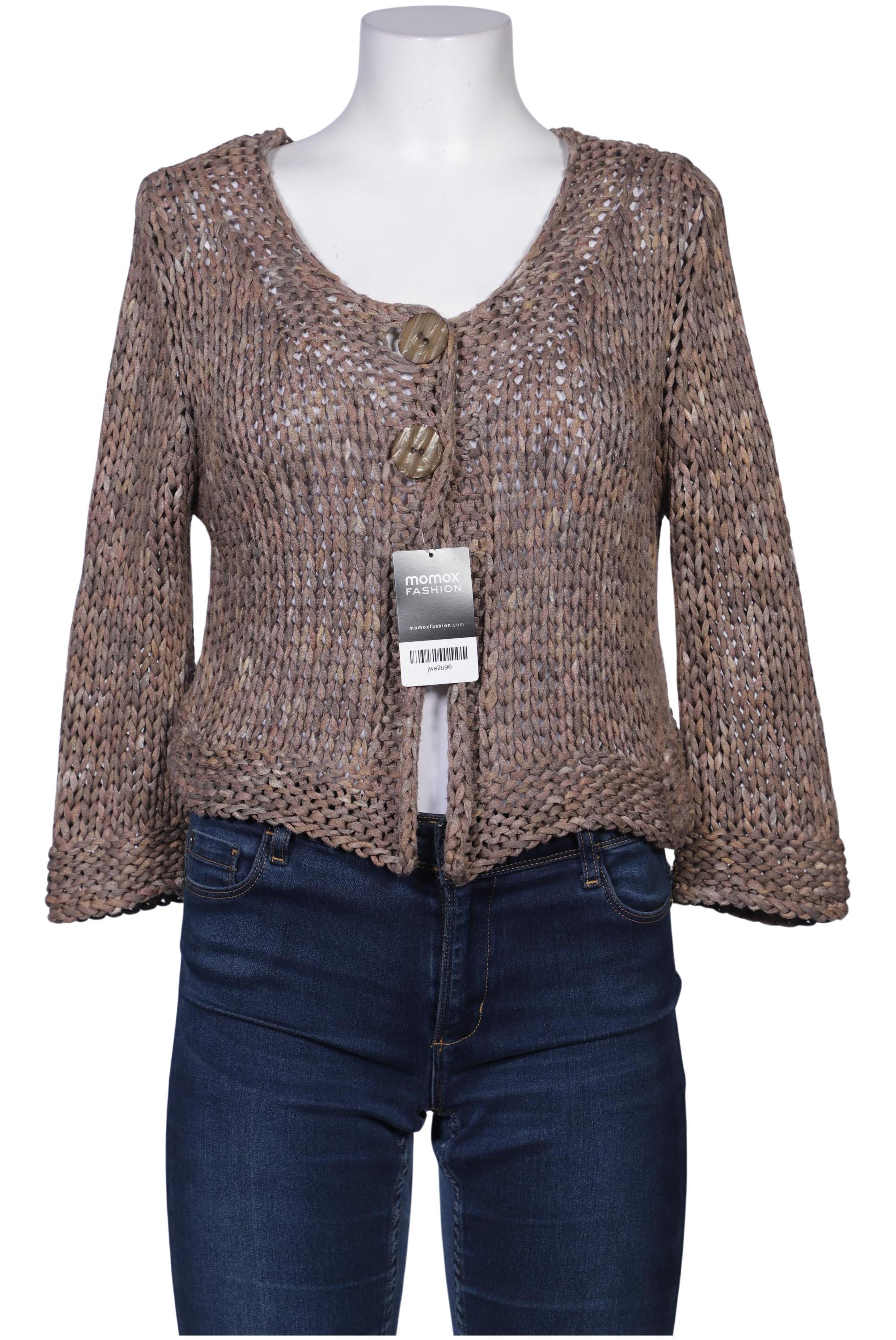

Oui Damen Strickjacke, braun, Gr. 40