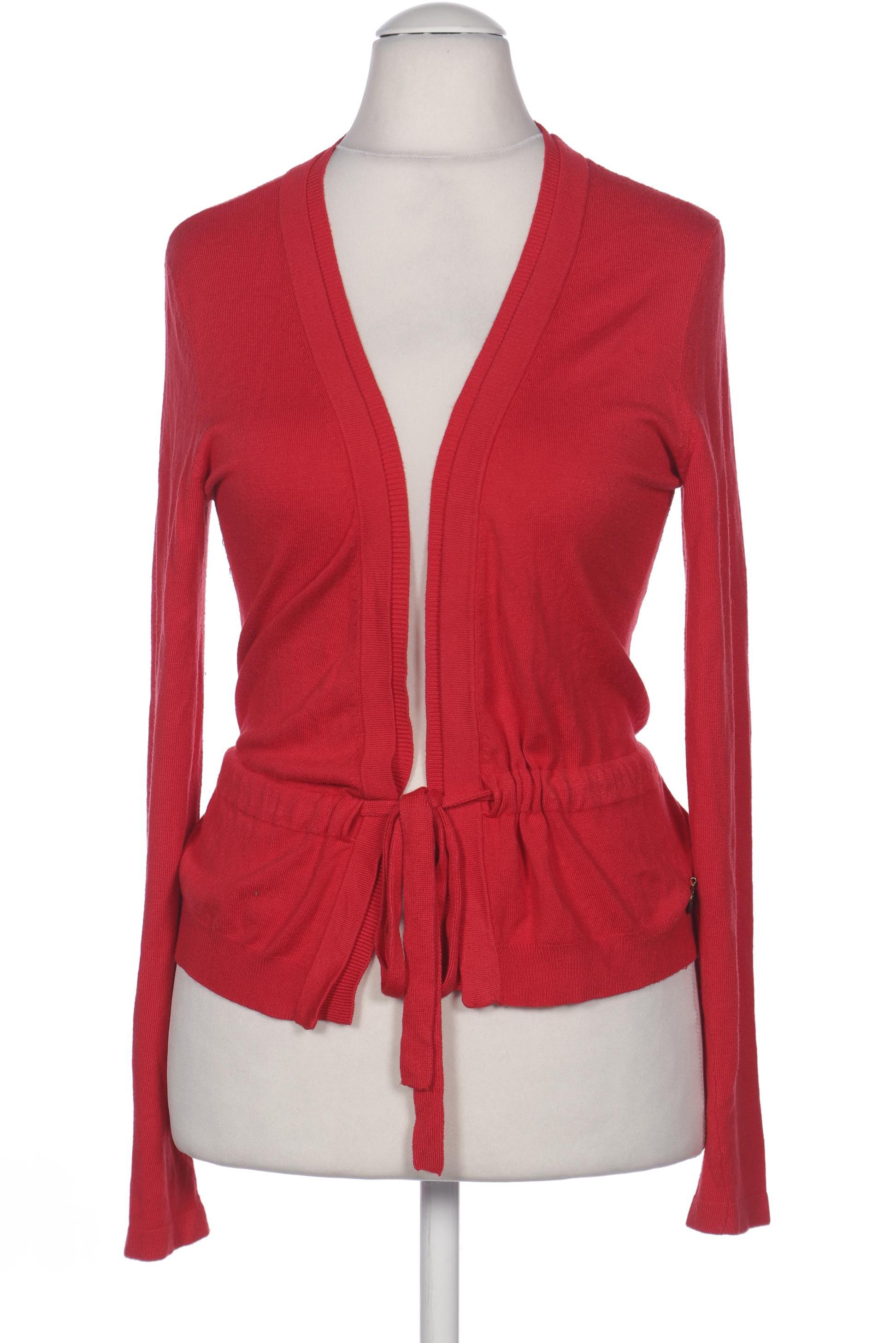 

Oui Damen Strickjacke, rot, Gr. 38