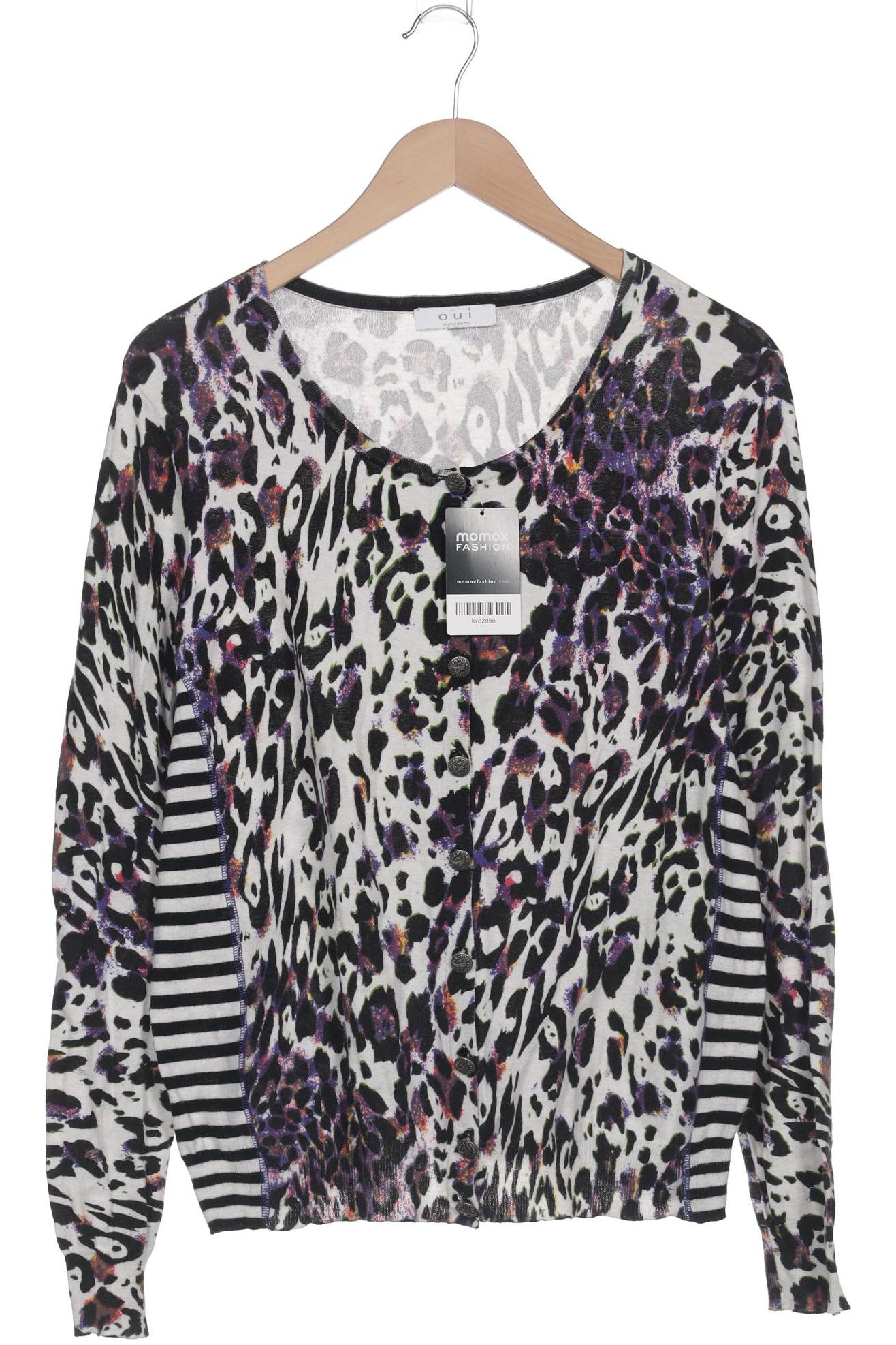 

Oui Damen Strickjacke, mehrfarbig, Gr. 46