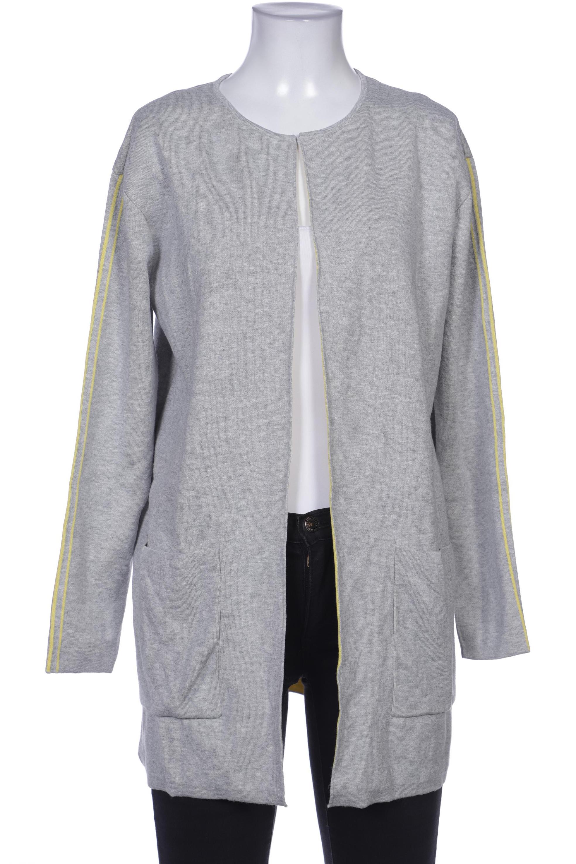 

Oui Damen Strickjacke, grau, Gr. 36