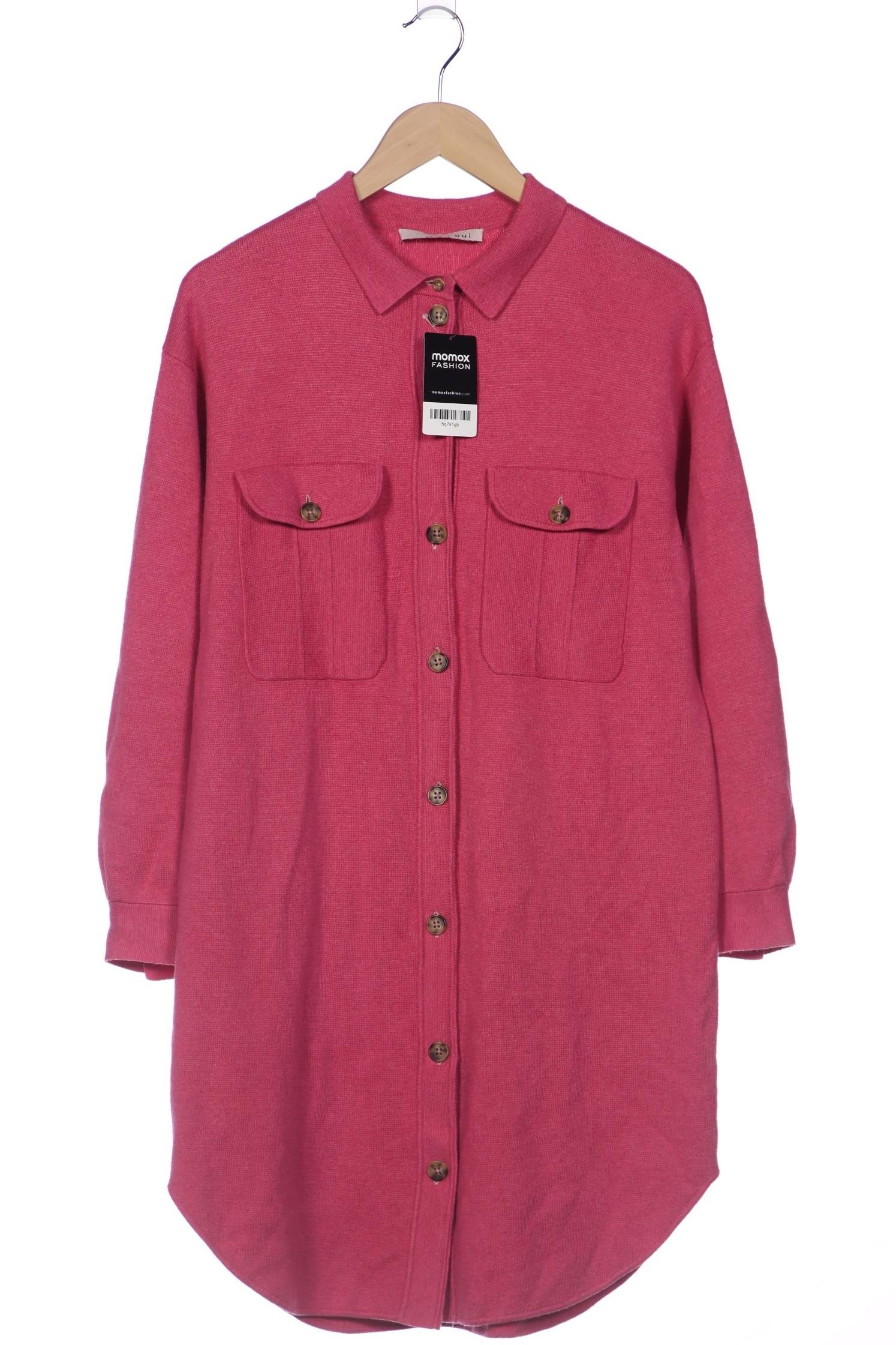 

Oui Damen Strickjacke, pink, Gr. 44