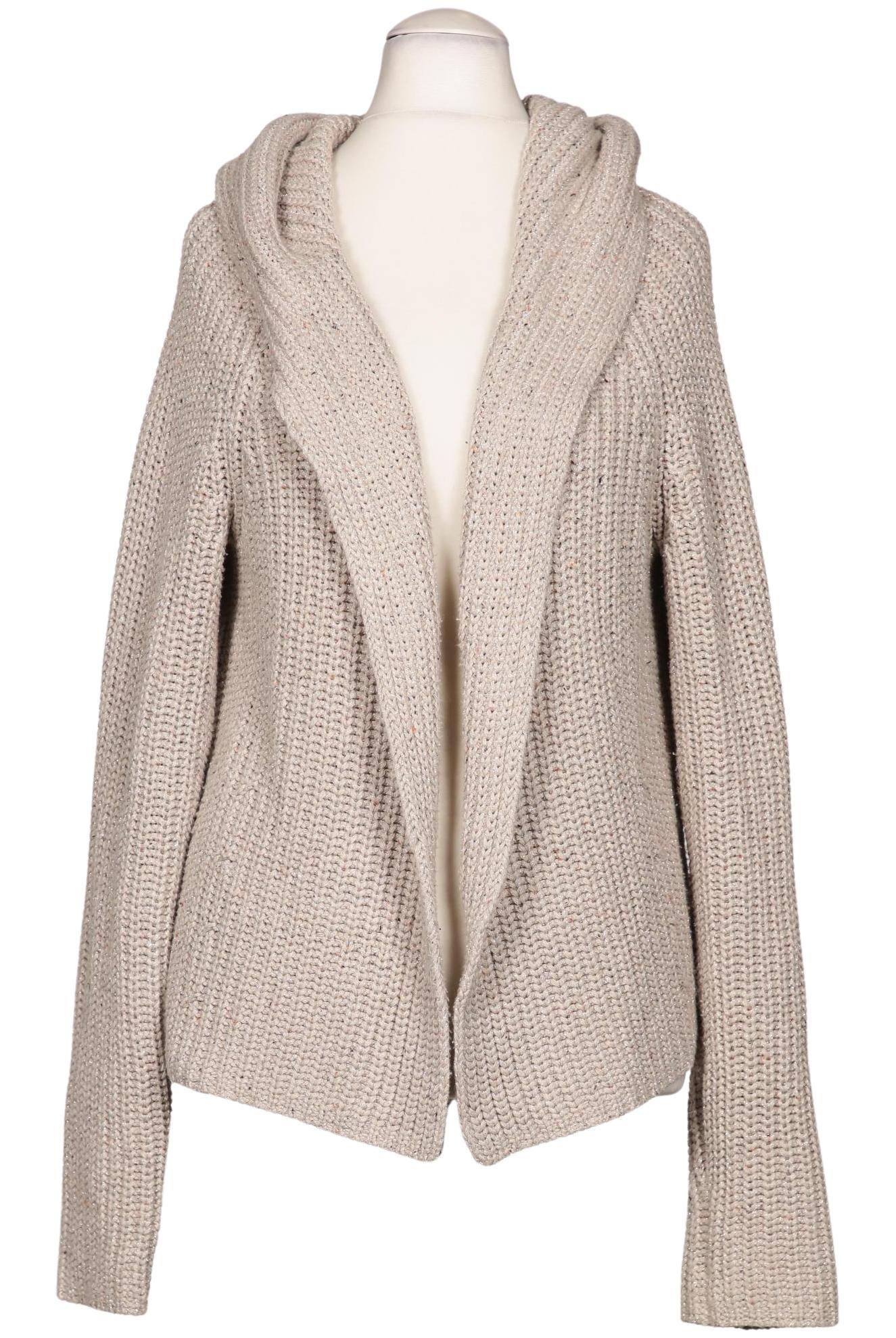 

Oui Damen Strickjacke, beige, Gr. 40