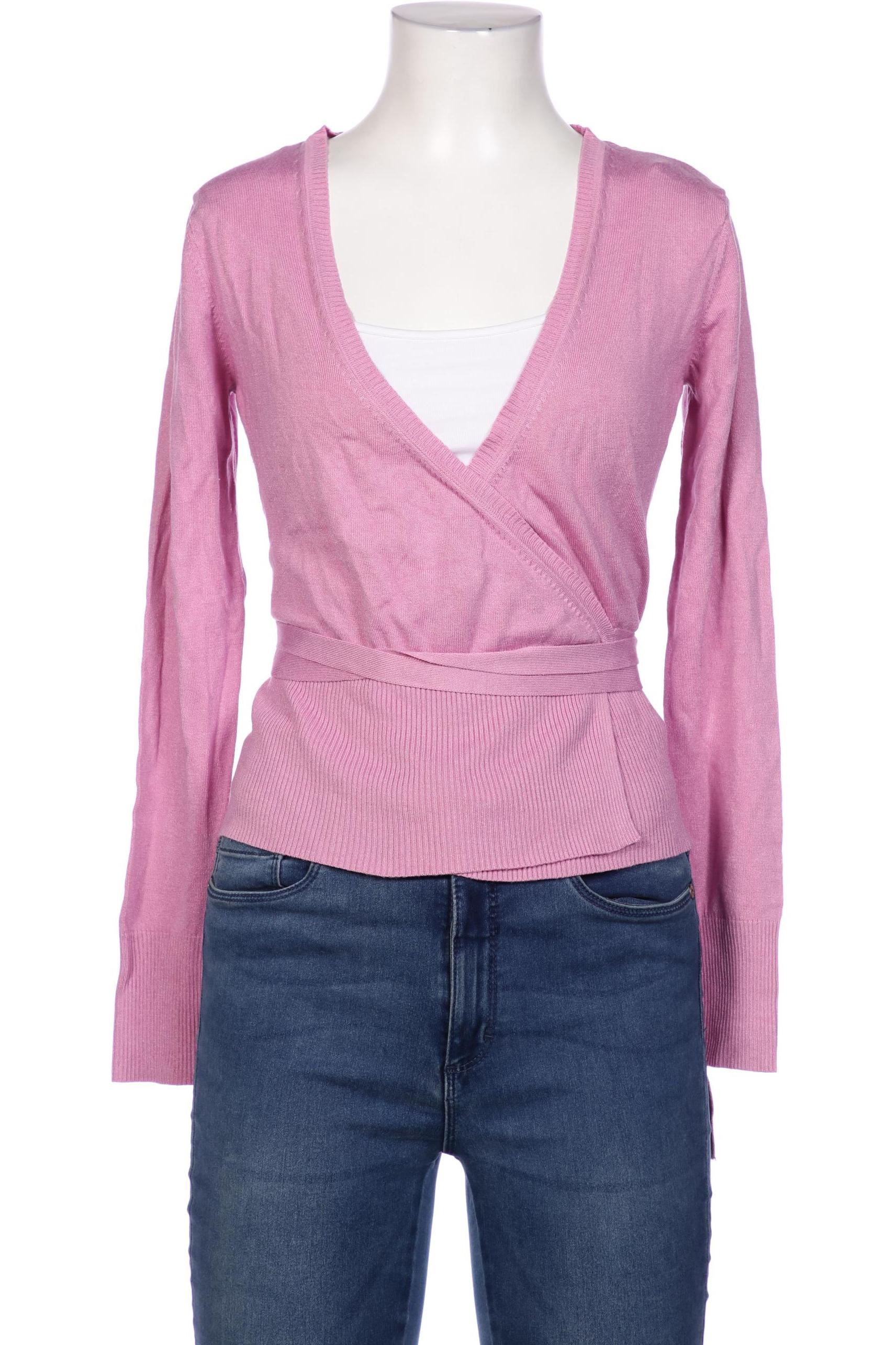 

Oui Damen Strickjacke, pink, Gr. 36