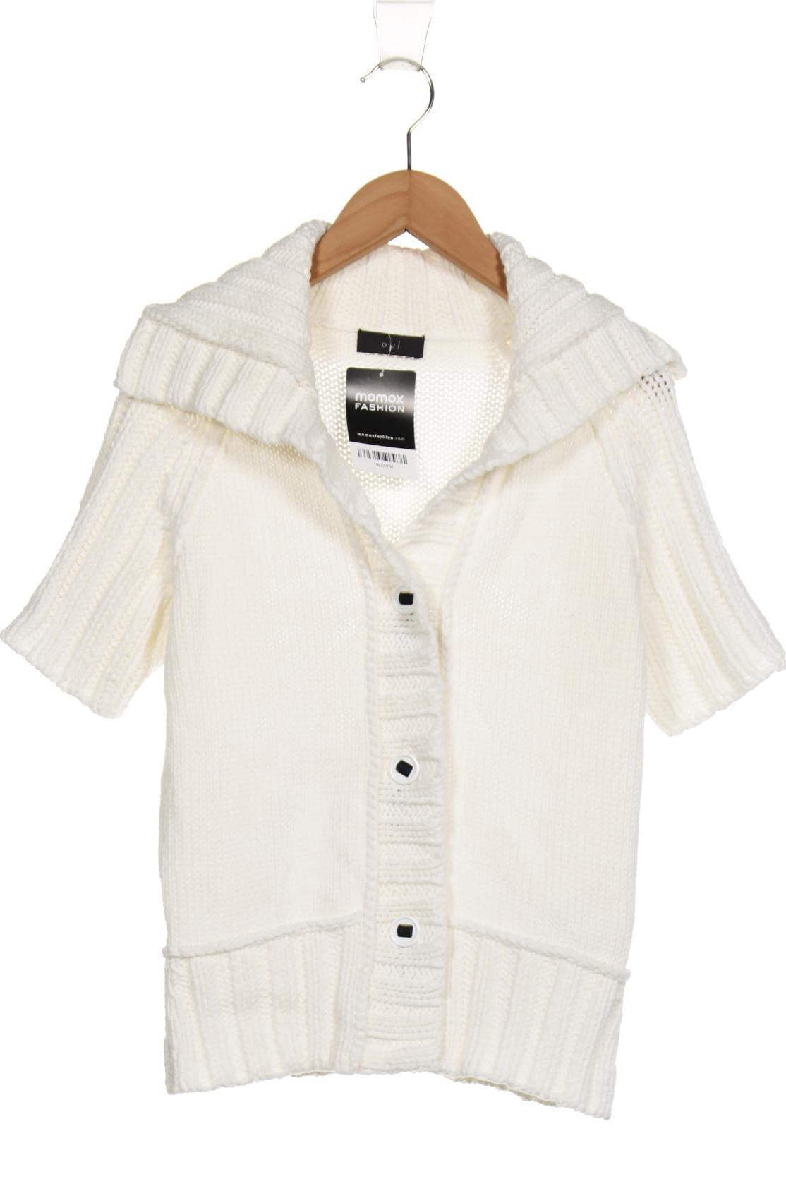 

Oui Damen Strickjacke, weiß
