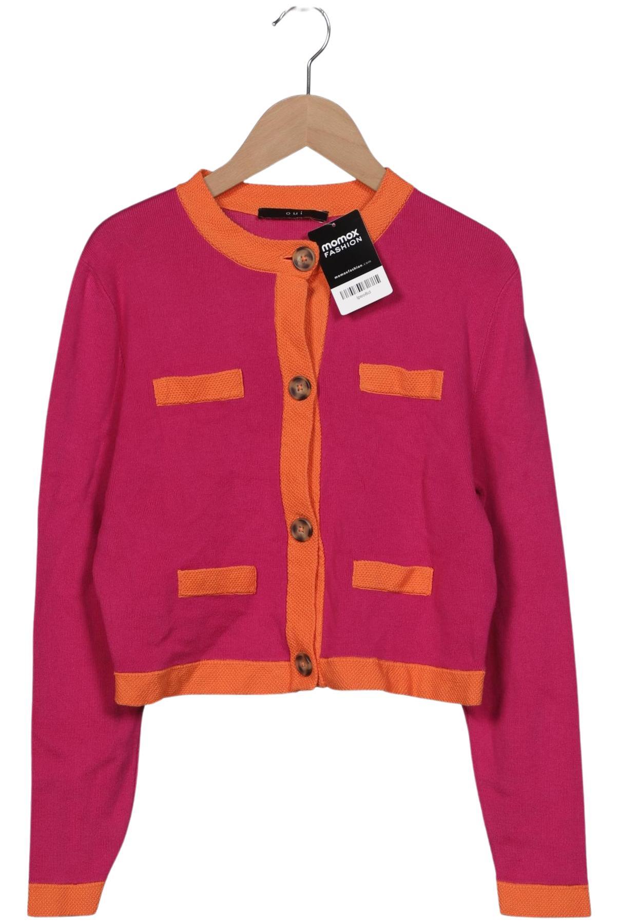 

Oui Damen Strickjacke, mehrfarbig, Gr. 34