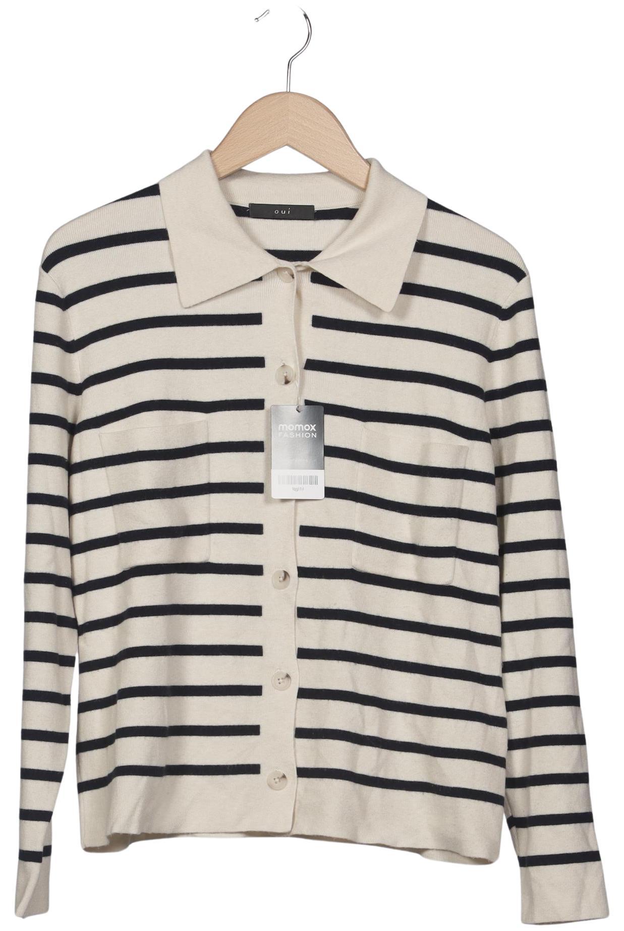 

Oui Damen Strickjacke, mehrfarbig, Gr. 42