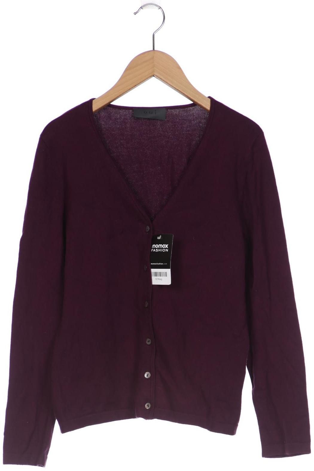 

Oui Damen Strickjacke, flieder, Gr. 38