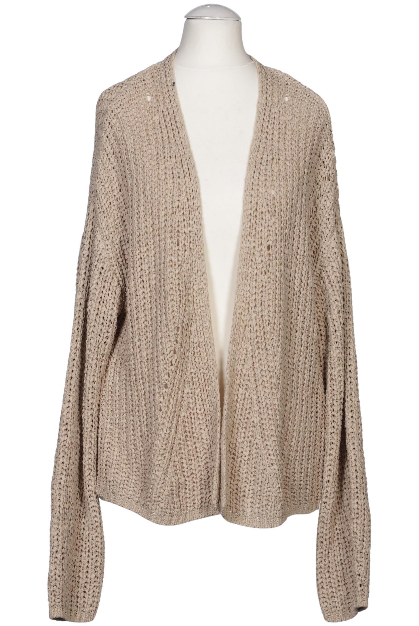 

Oui Damen Strickjacke, beige, Gr. 38